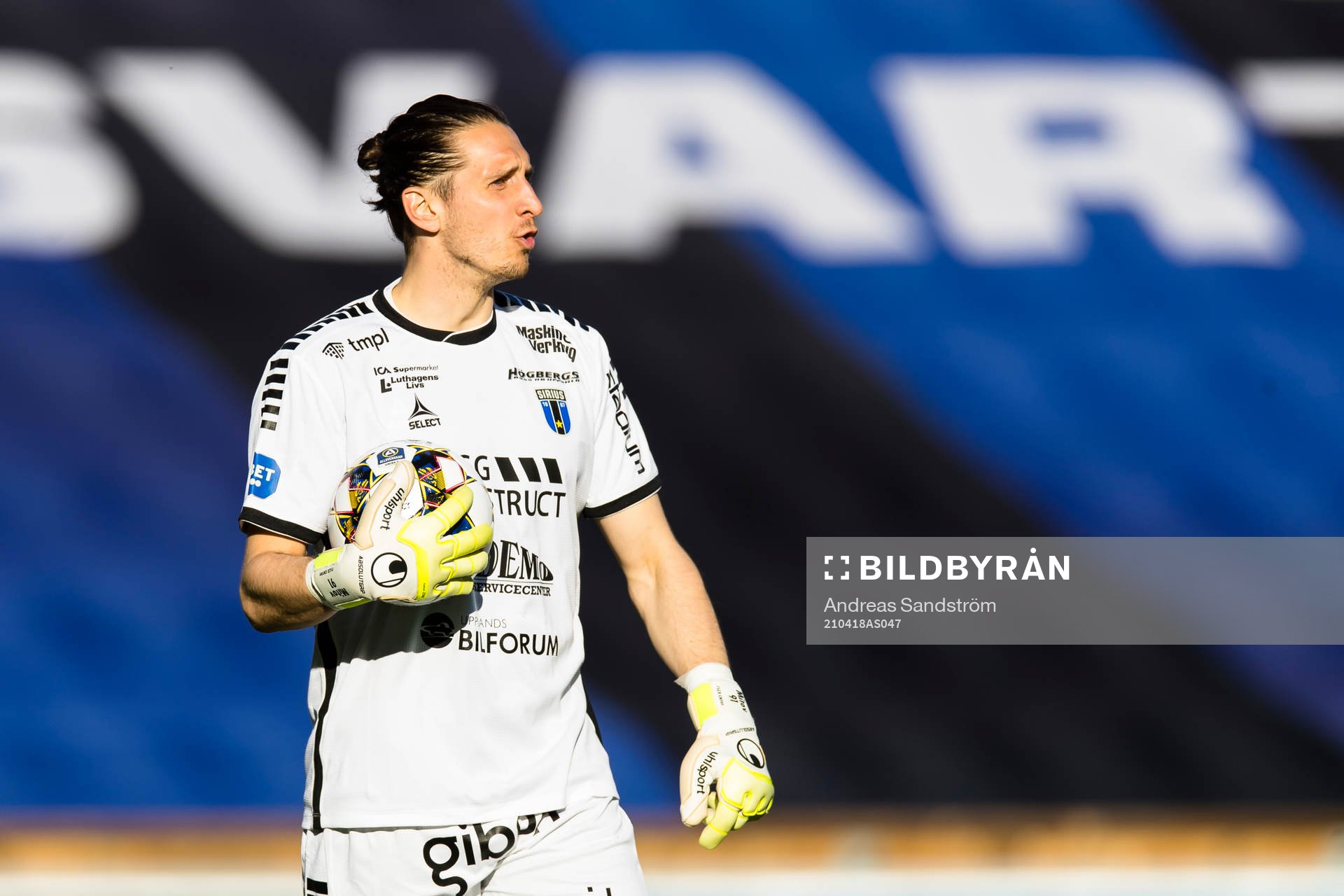 Sirius målvakt David Mitov Nilsson