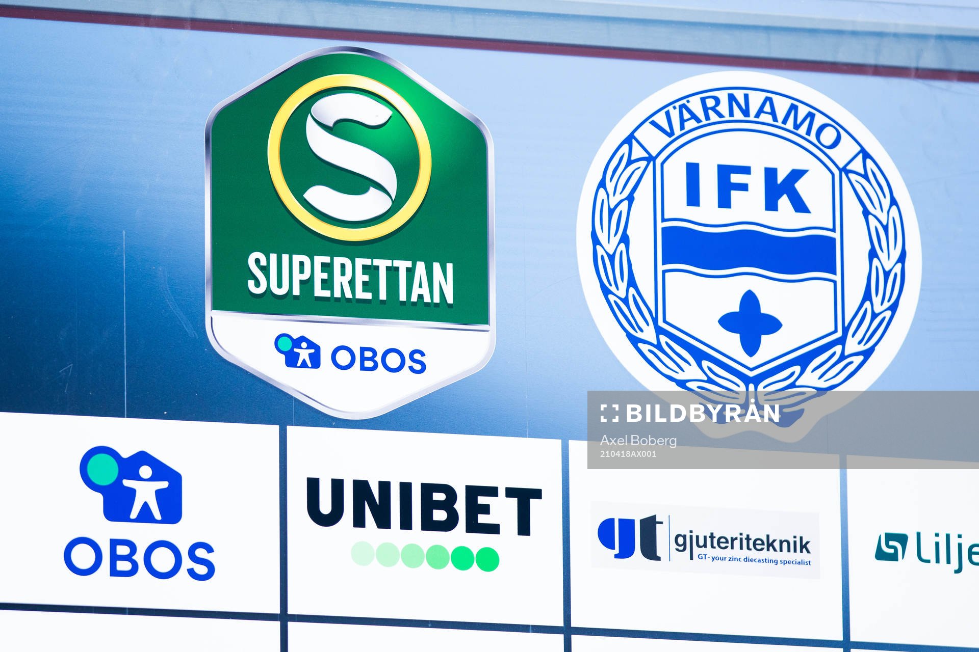 Superettans och IFK Värnamos logotyper