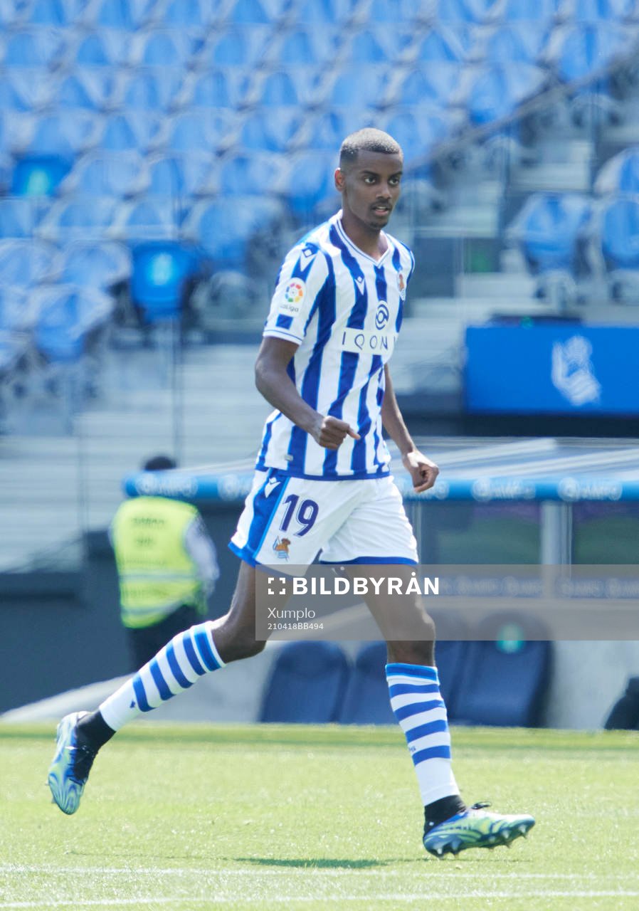 Alexander Isak of Real Sociedad