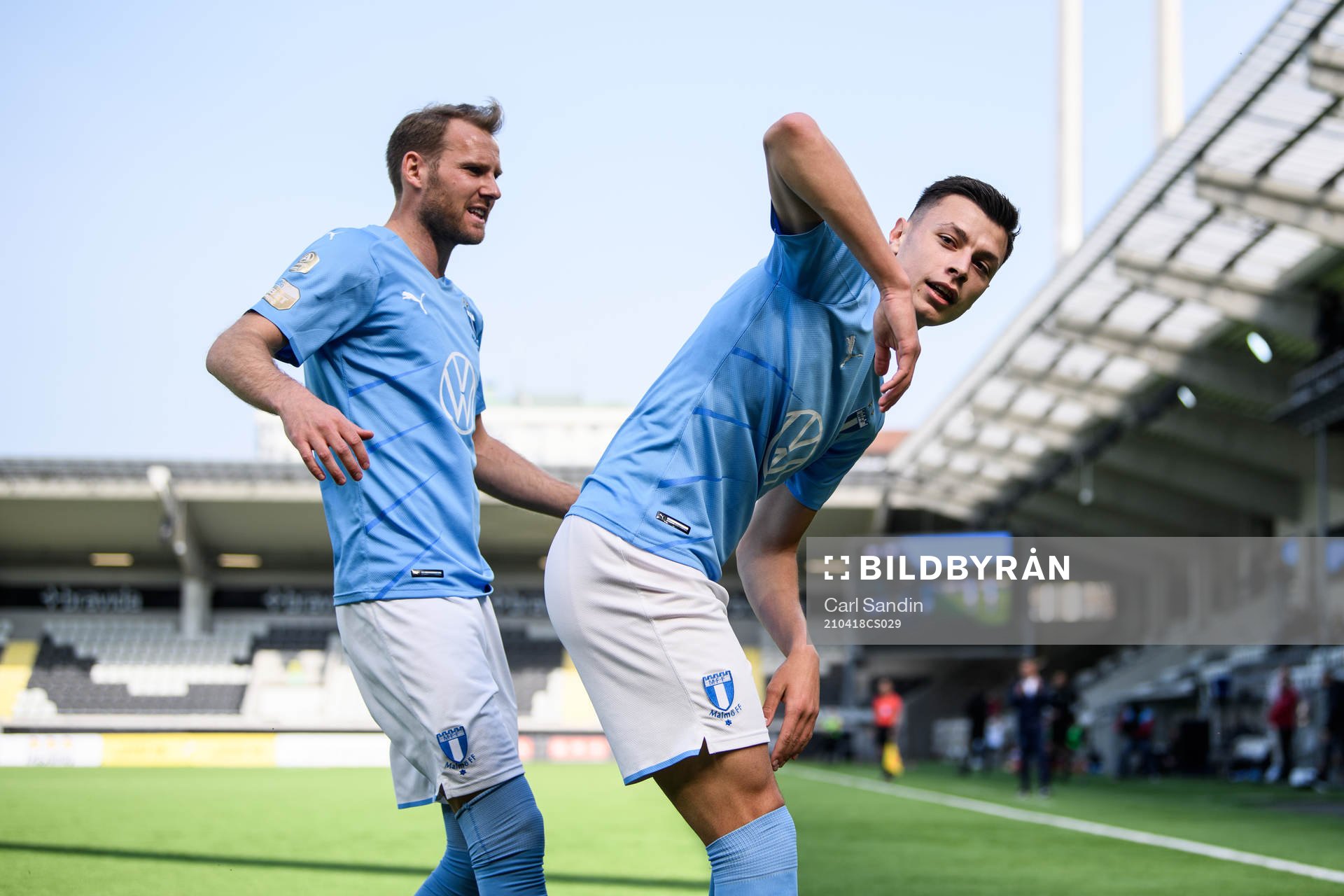 Malmö FFs Anel Ahmedhodzic jublar