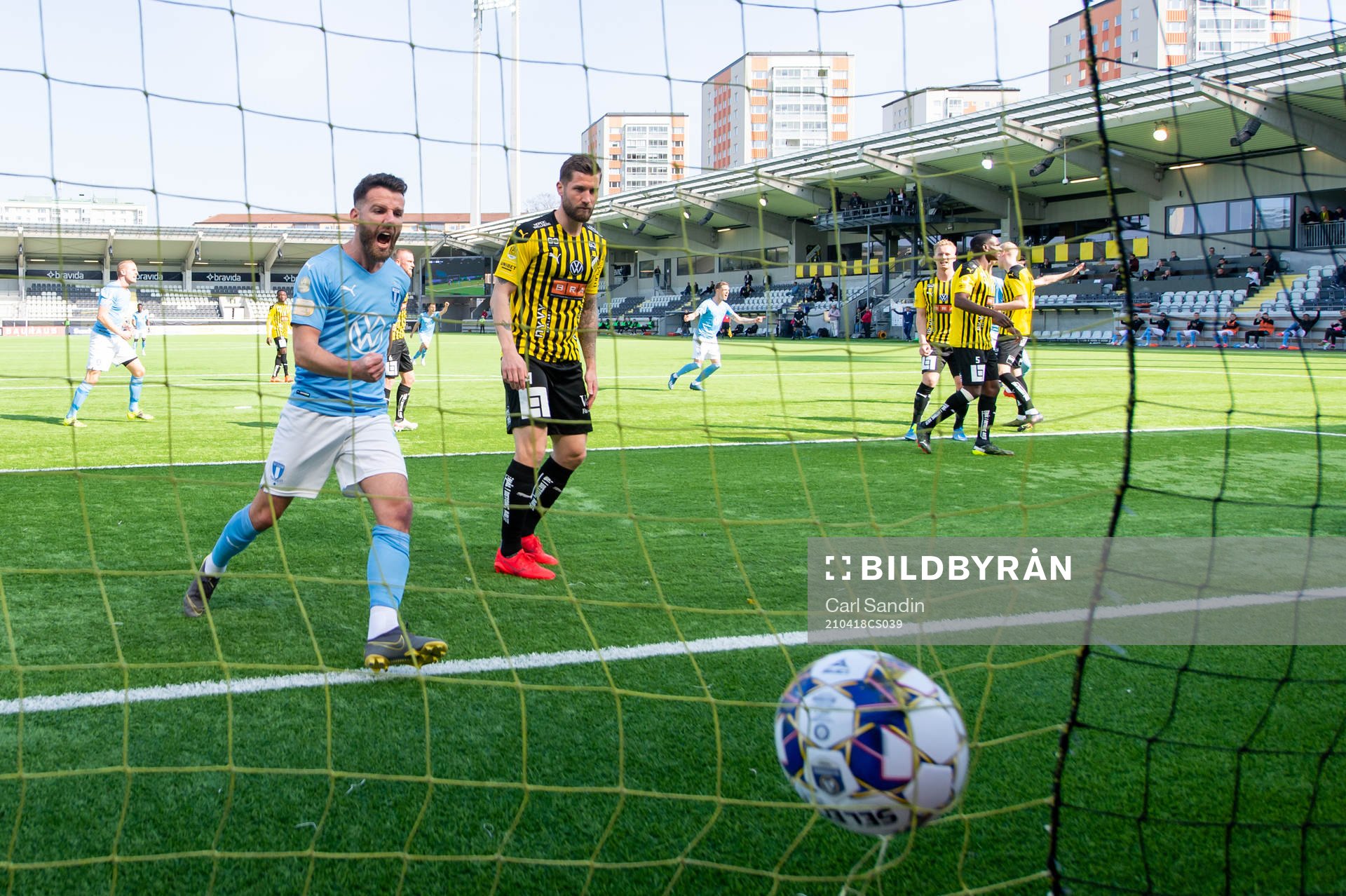 Malmö FFs Erdal Rakip jublar