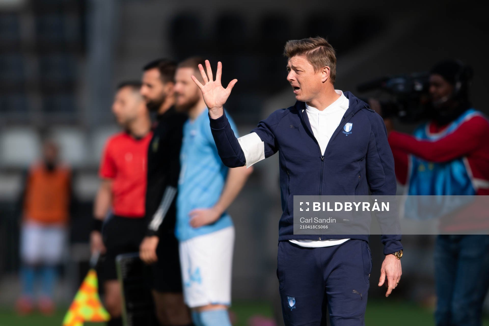 Malmö FFs huvudtränare Jon Dahl Tomasson