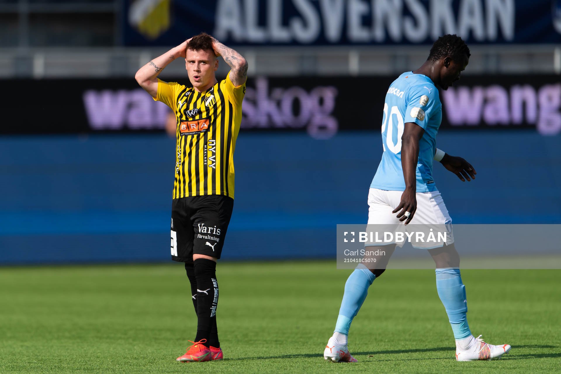 Häckens Tobias Heintz deppar