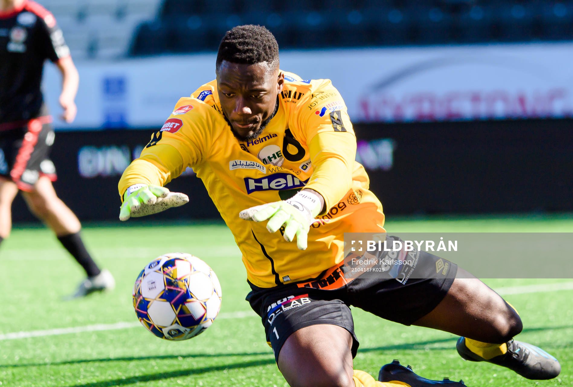 Degerfors målvakt Ismael Diawara