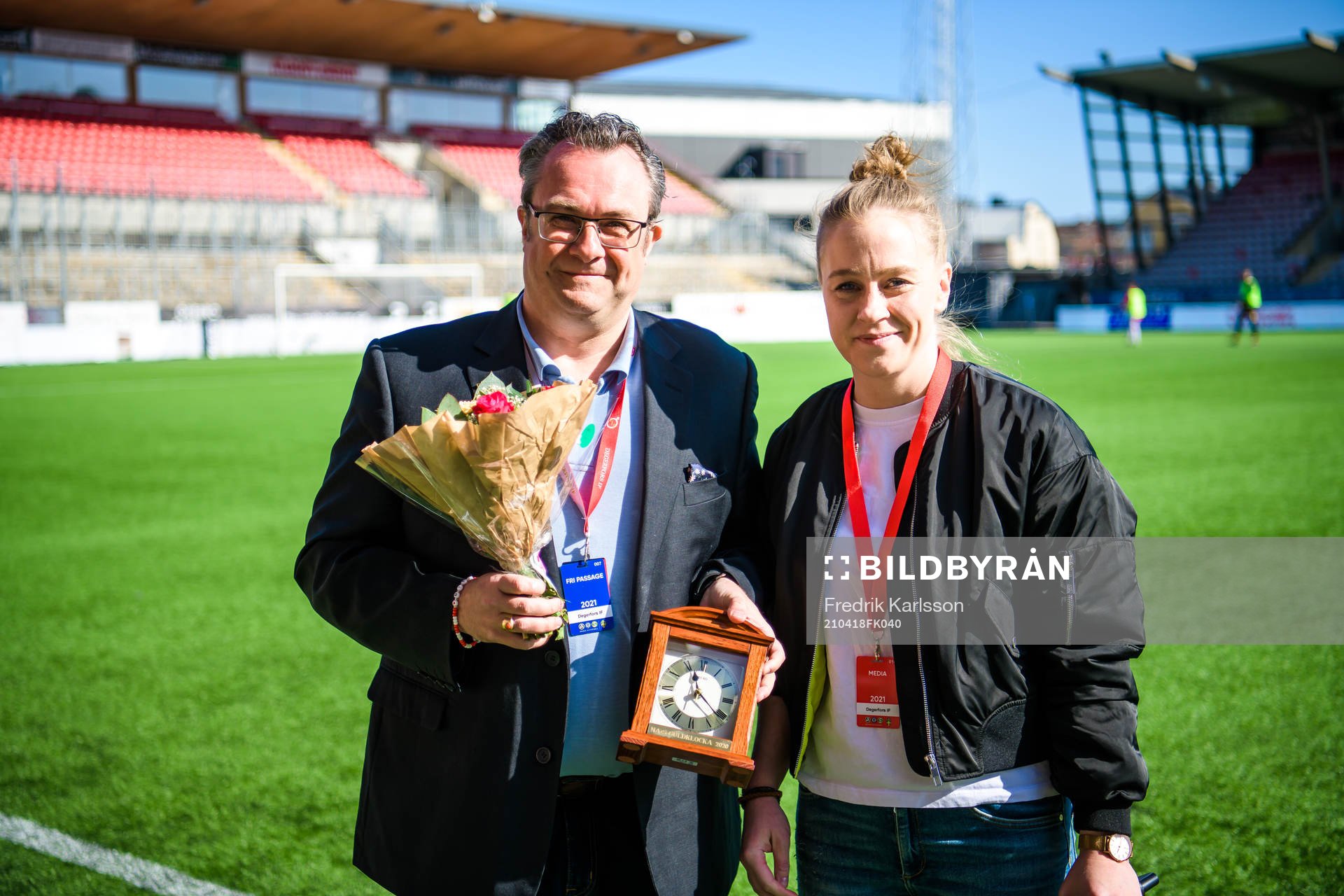 s årliga sportpris - Guldklockan gick till Degerfors IF