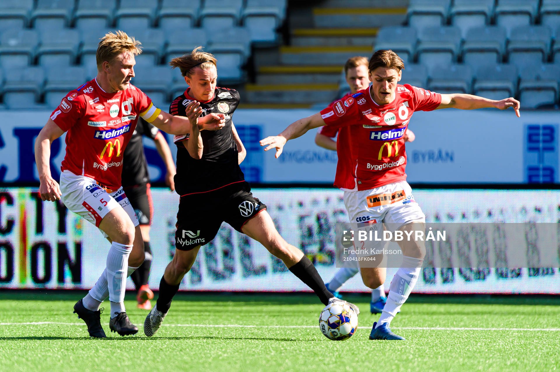 Degerfors Oliver Ekroth, Kalmars Isak Magnusson och