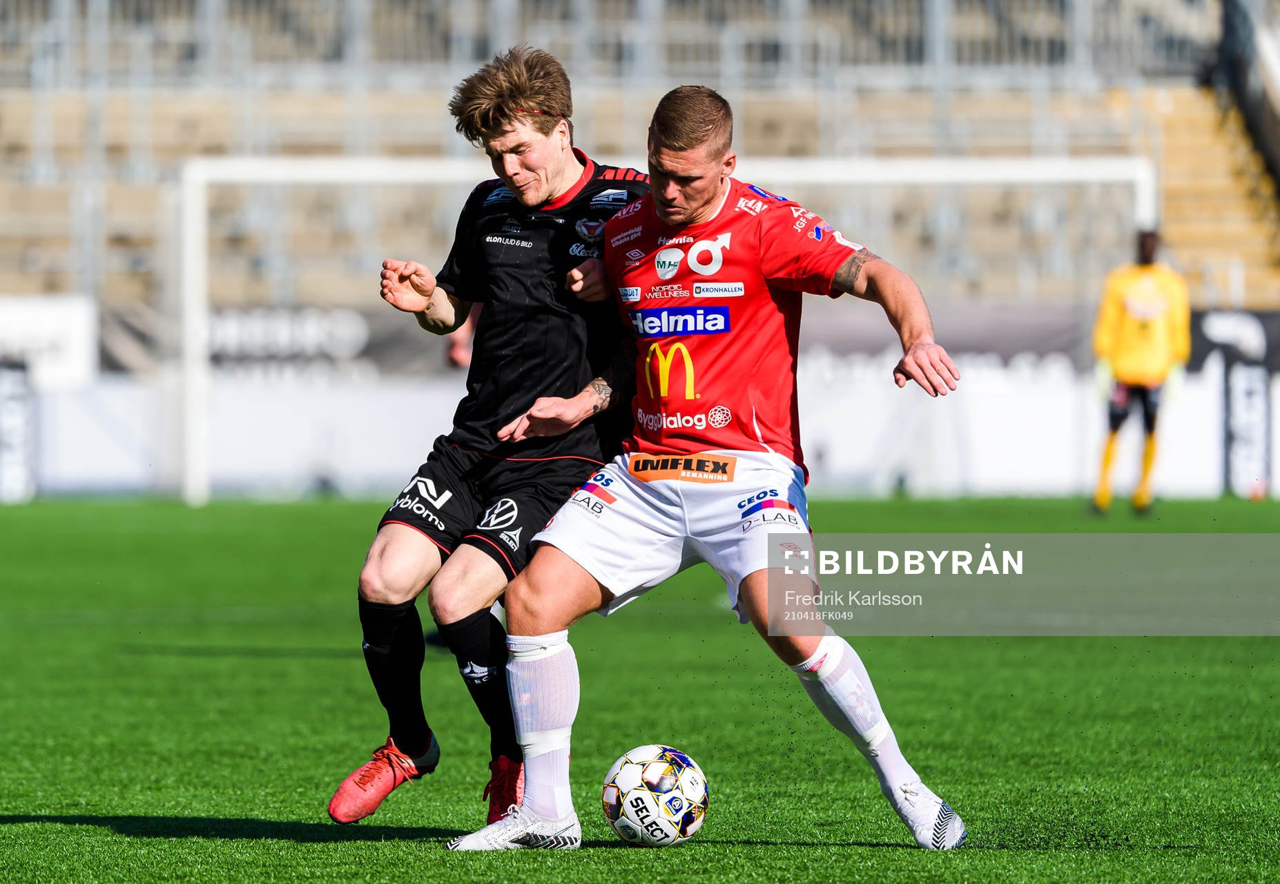 Kalmars Oliver Berg och Degerfors Victor Edvardsen