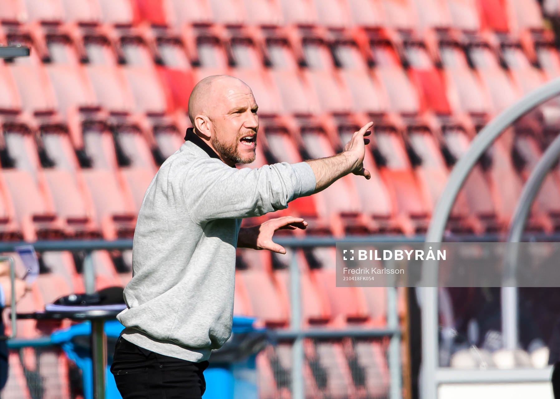 Kalmars tränare Henrik Rydström