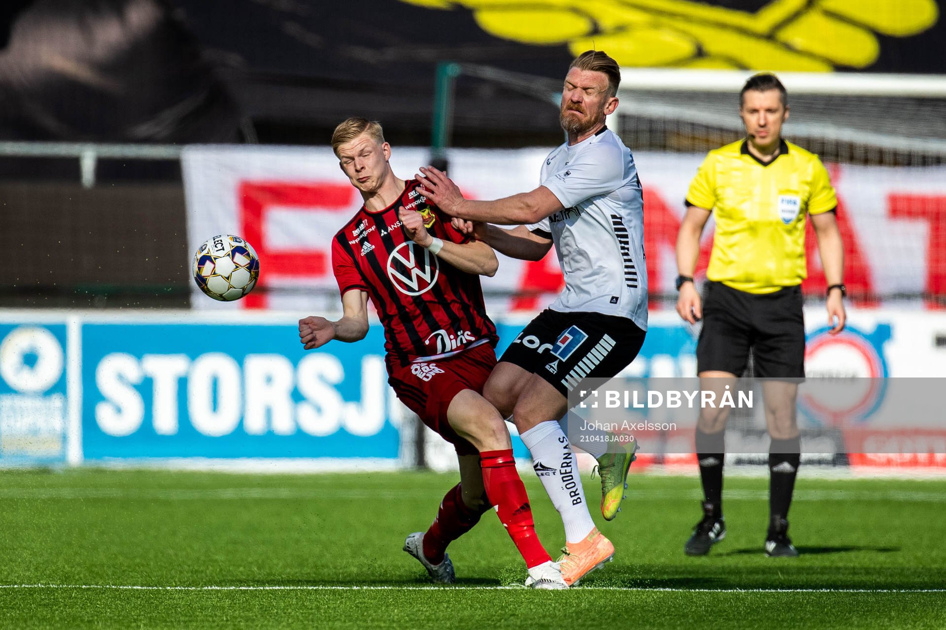 Östersunds Malcolm Stolt och Örebros Michael Almebäck