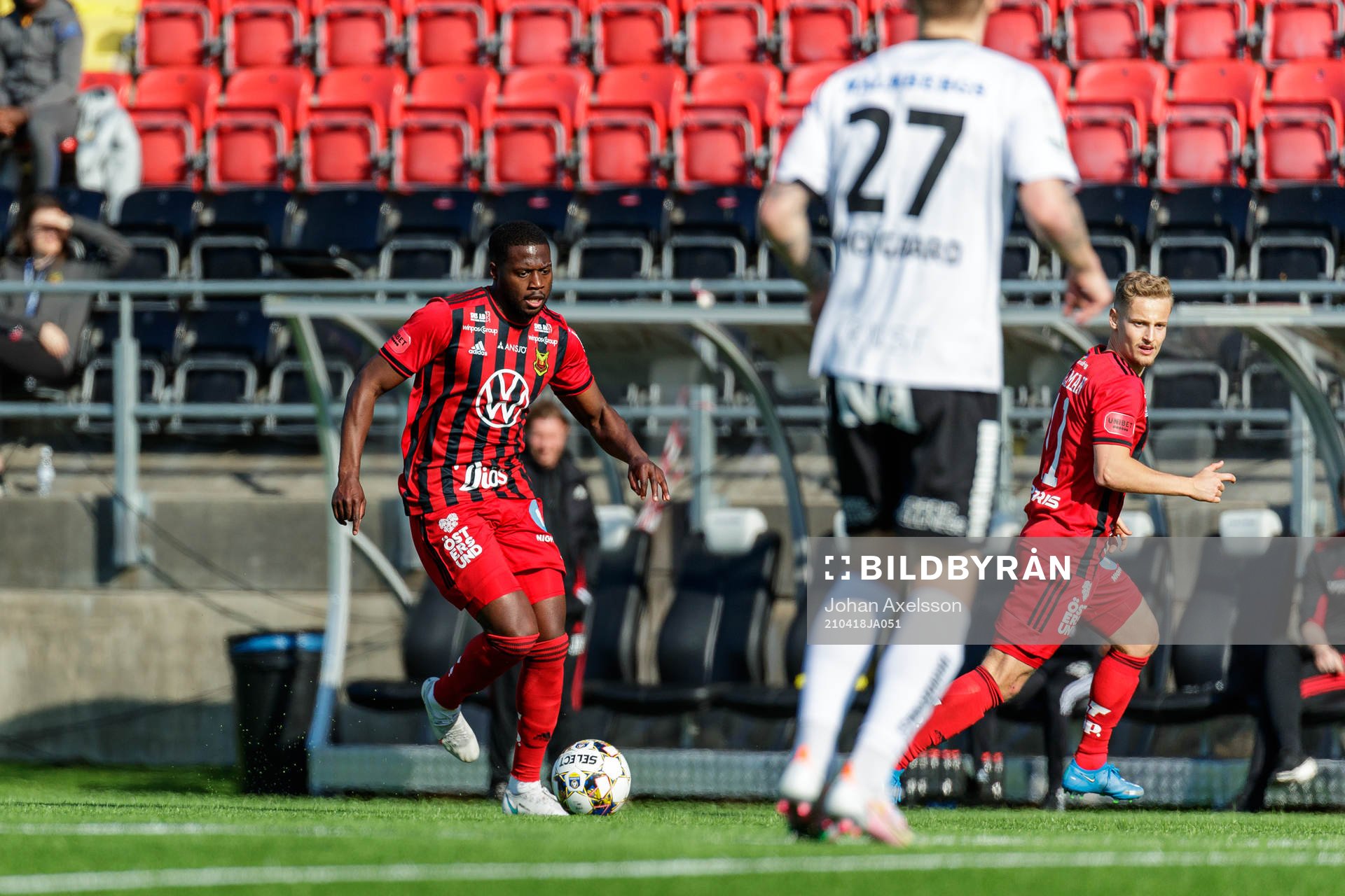 Östersunds Isak Ssewankambo