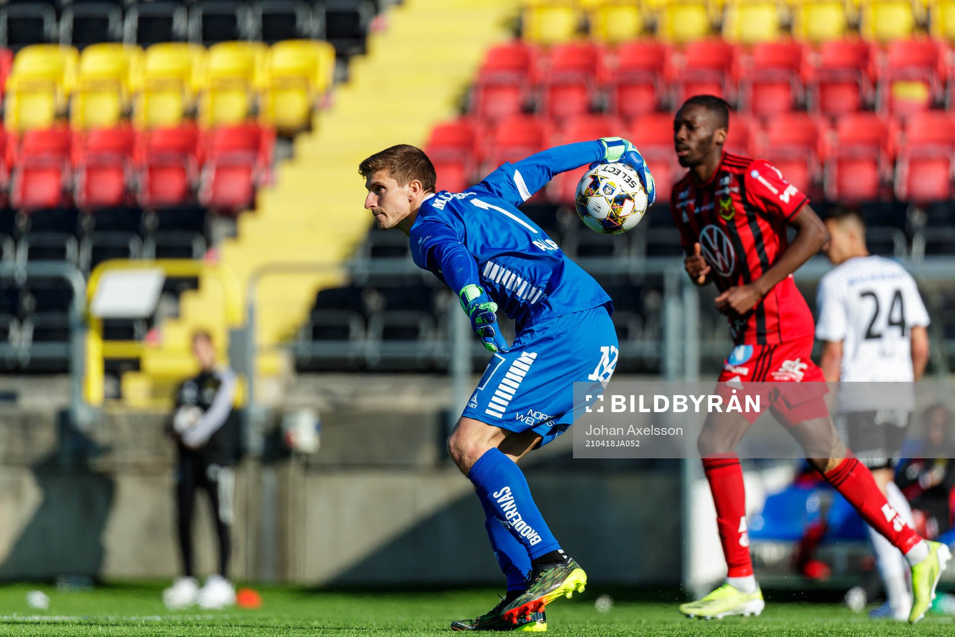 Örebros målvakt Bobby Allain
