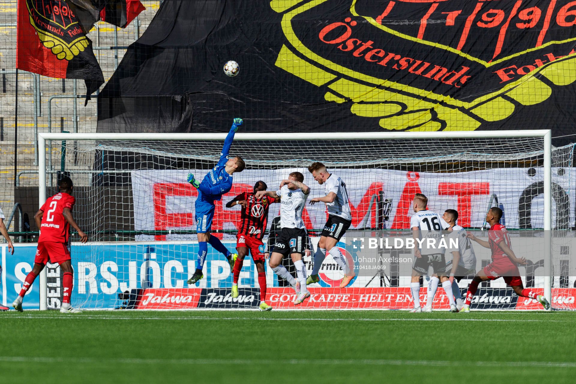 Örebros målvakt Bobby Allain