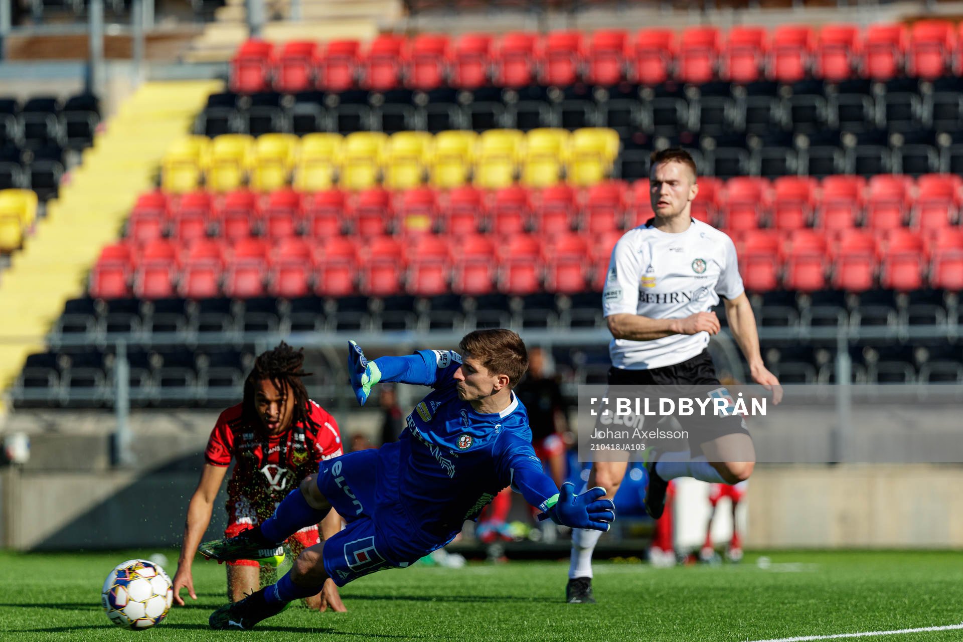 Örebros målvakt Bobby Allain