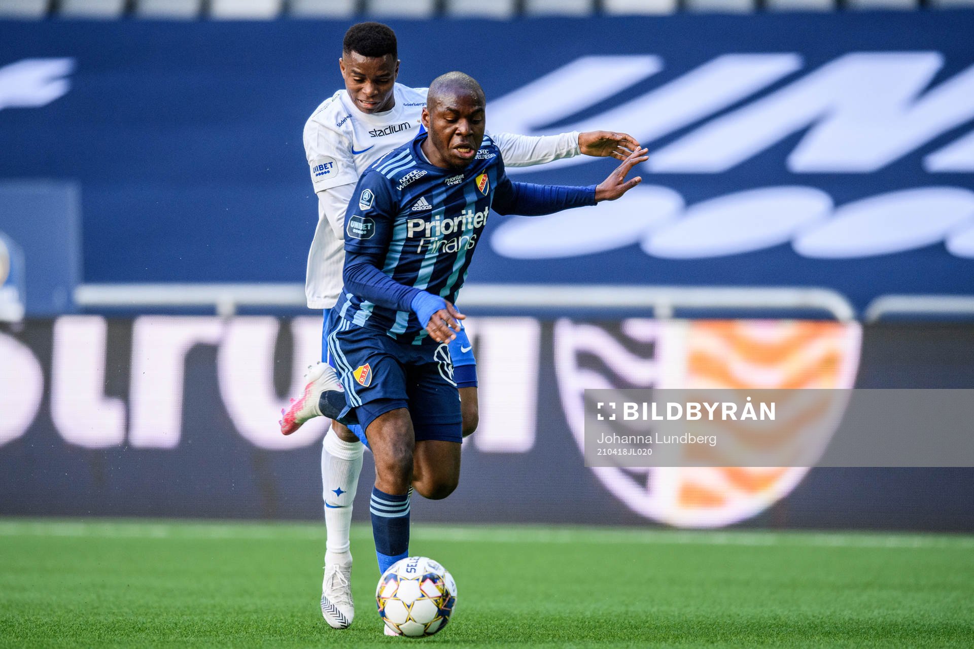 IFK Norrköpings Ishaq Abdulrazaq  och Djurgårdens Edward