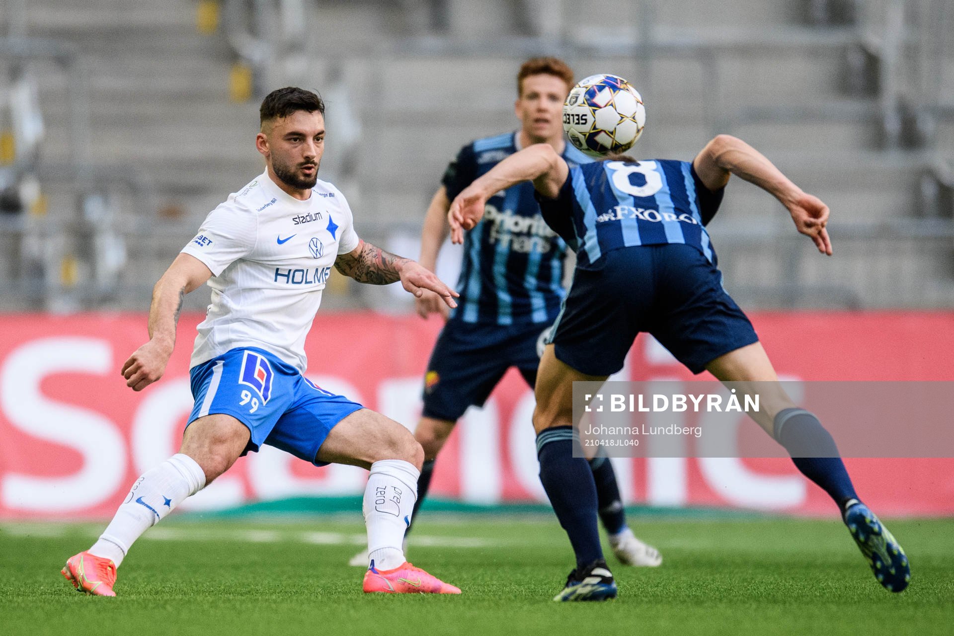 IFK Norrköpings Sead Haksabanovic och Djurgårdens Elias