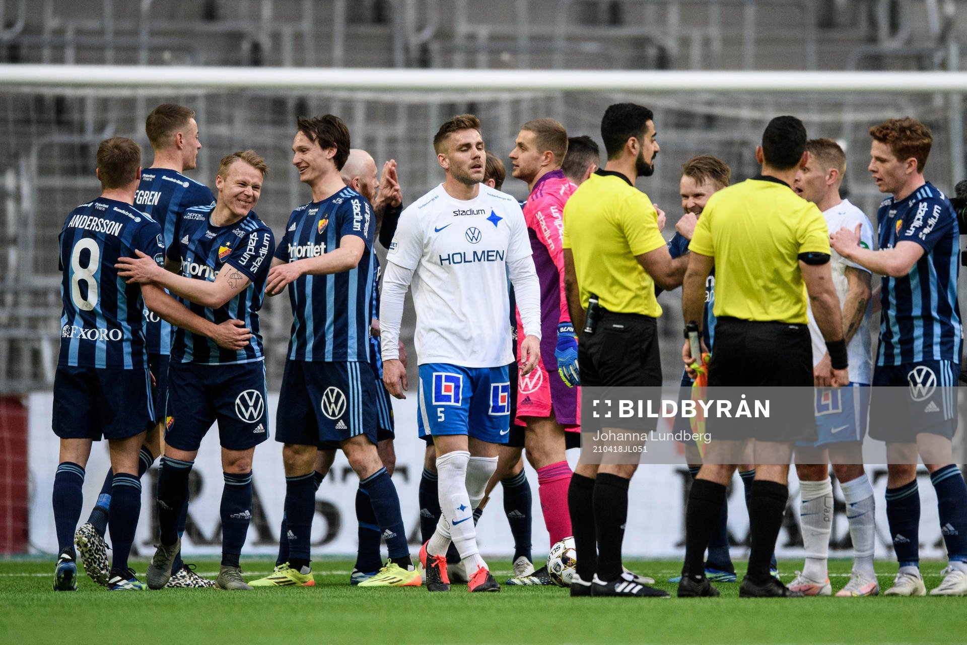 IFK Norrköpings Christoffer Nyman deppar samtidigt som