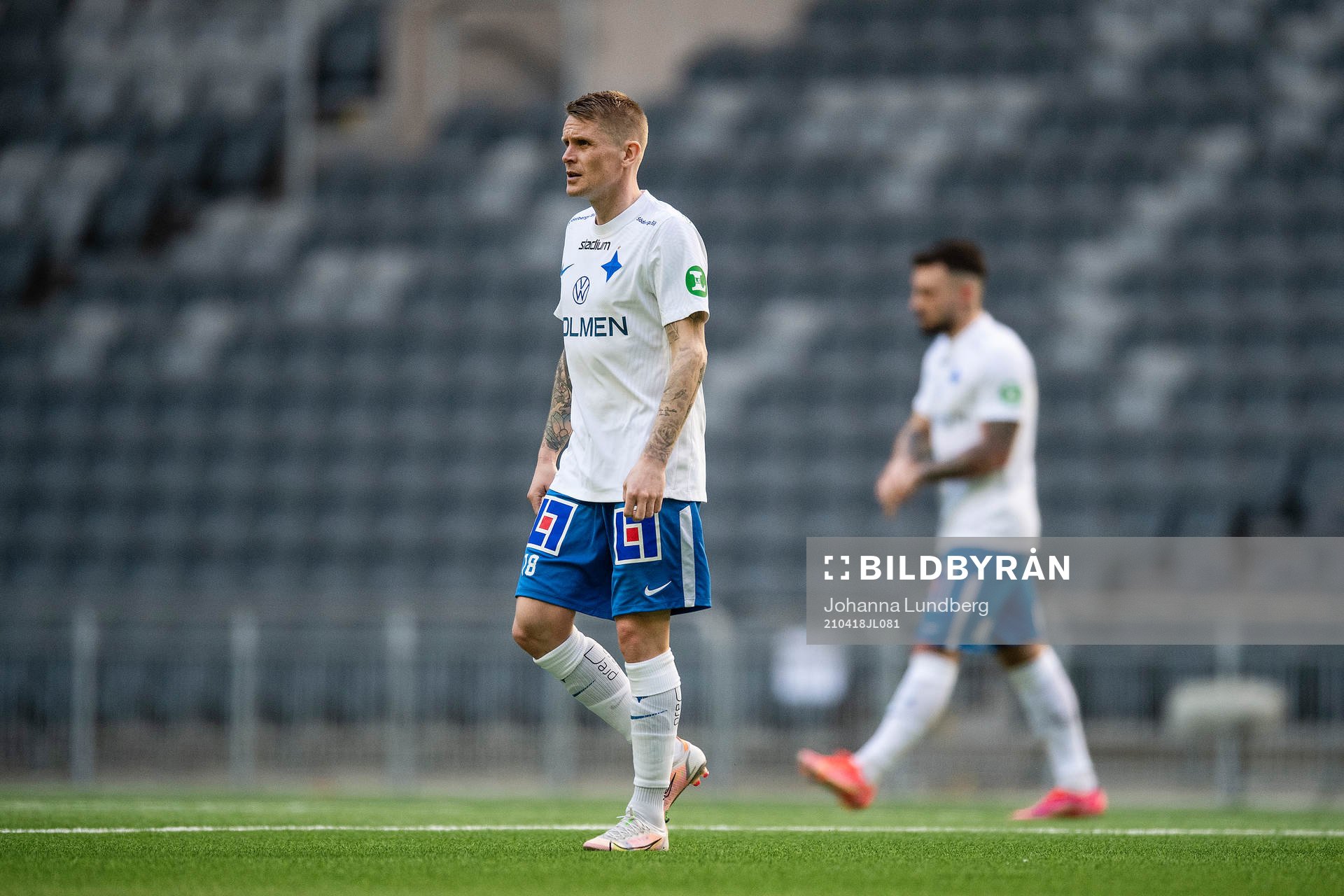 IFK Norrköpings Ari Skúlason deppar