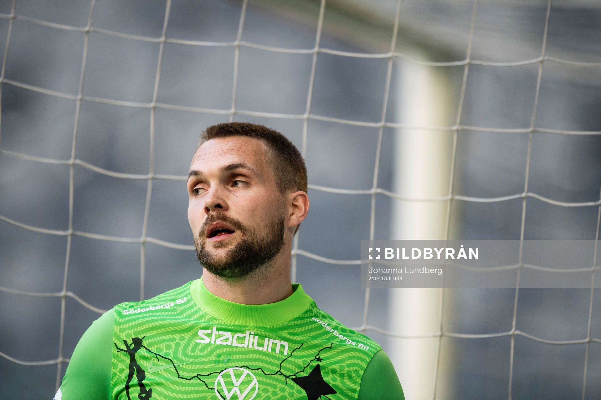 IFK Norrköpings målvakt Oscar Jansson deppar