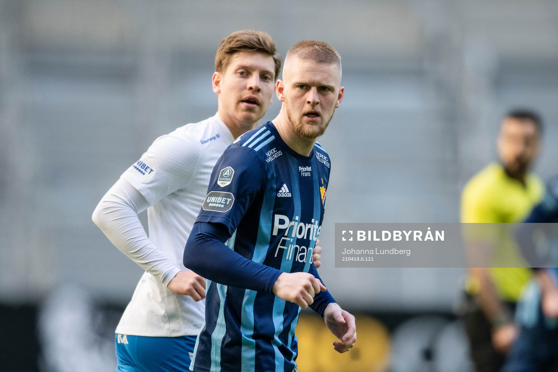IFK Norrköpings Alexander Fransson och Djurgårdens Kalle