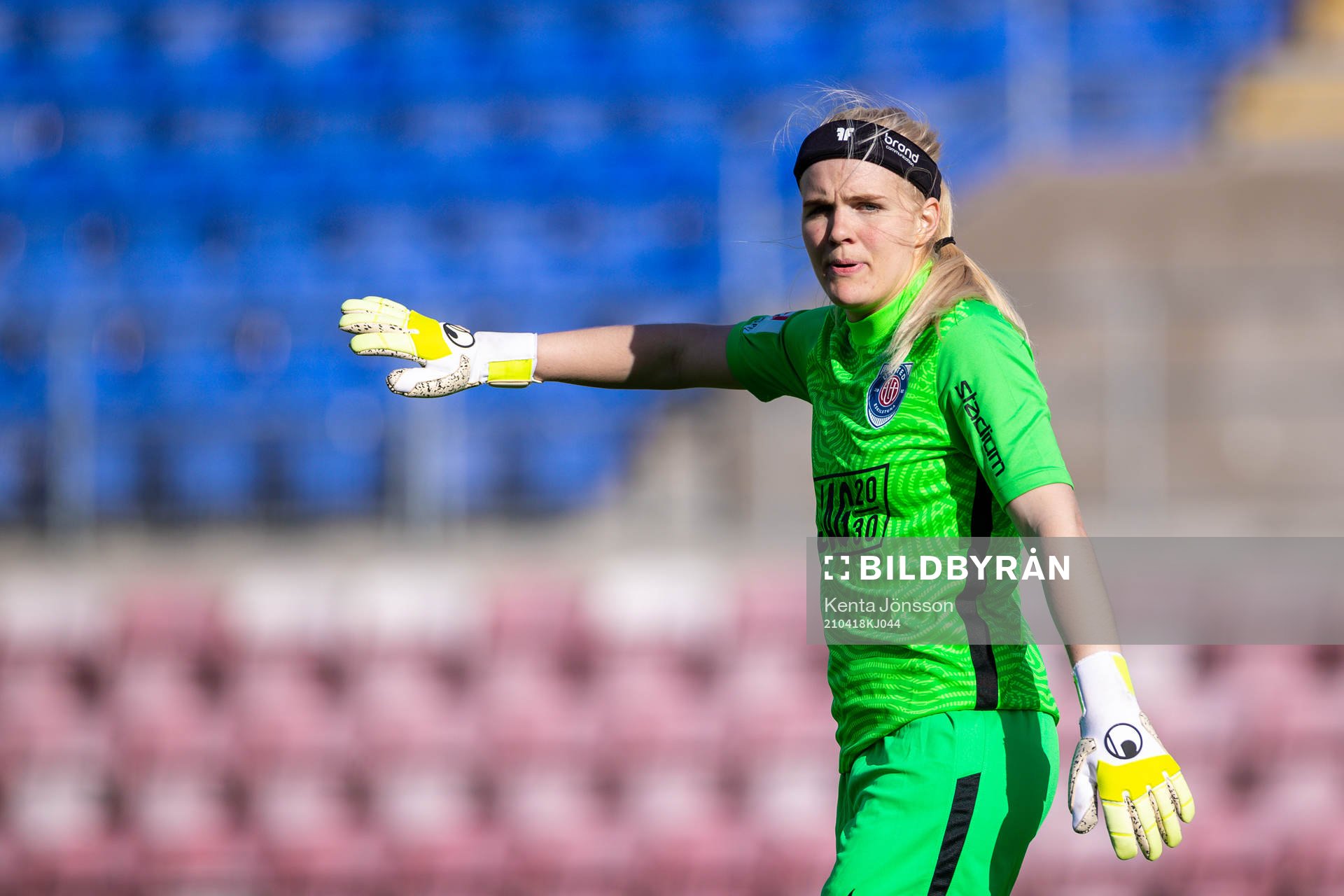 Eskilstunas målvakt Emma Holmgren