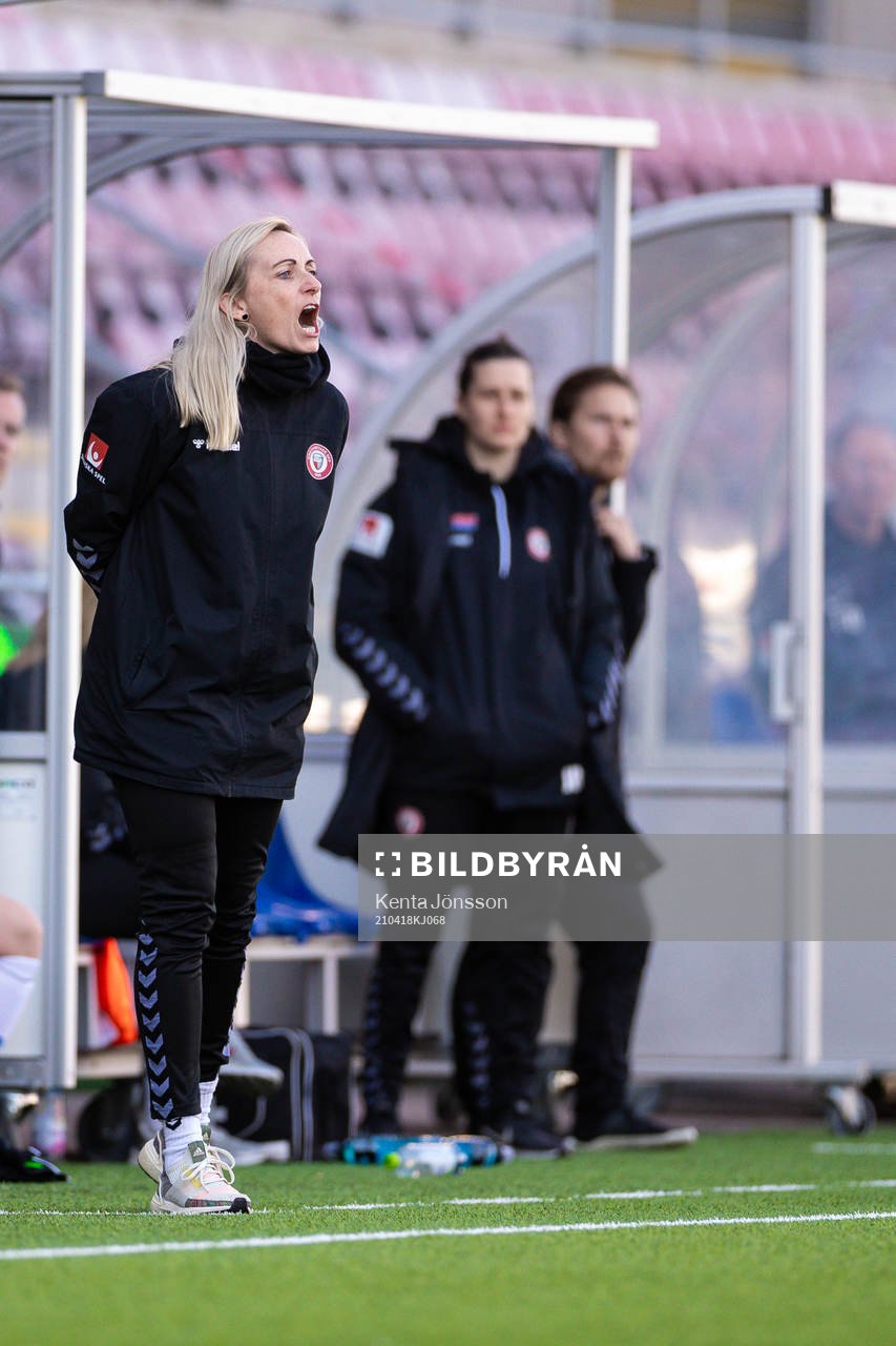 Kristianstads tränare Elisabet Gunnarsdóttir