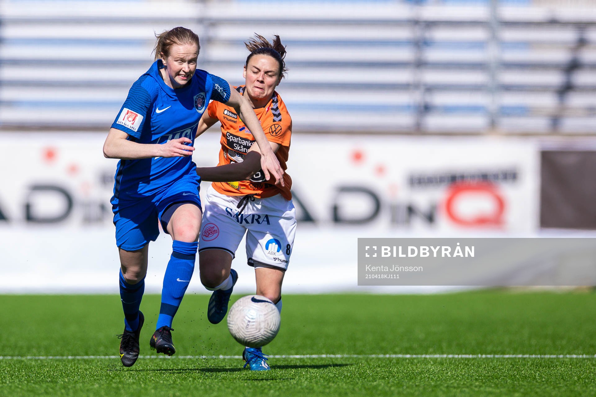 Eskilstunas Emma Östlund och Kristianstads Alice Nilsson