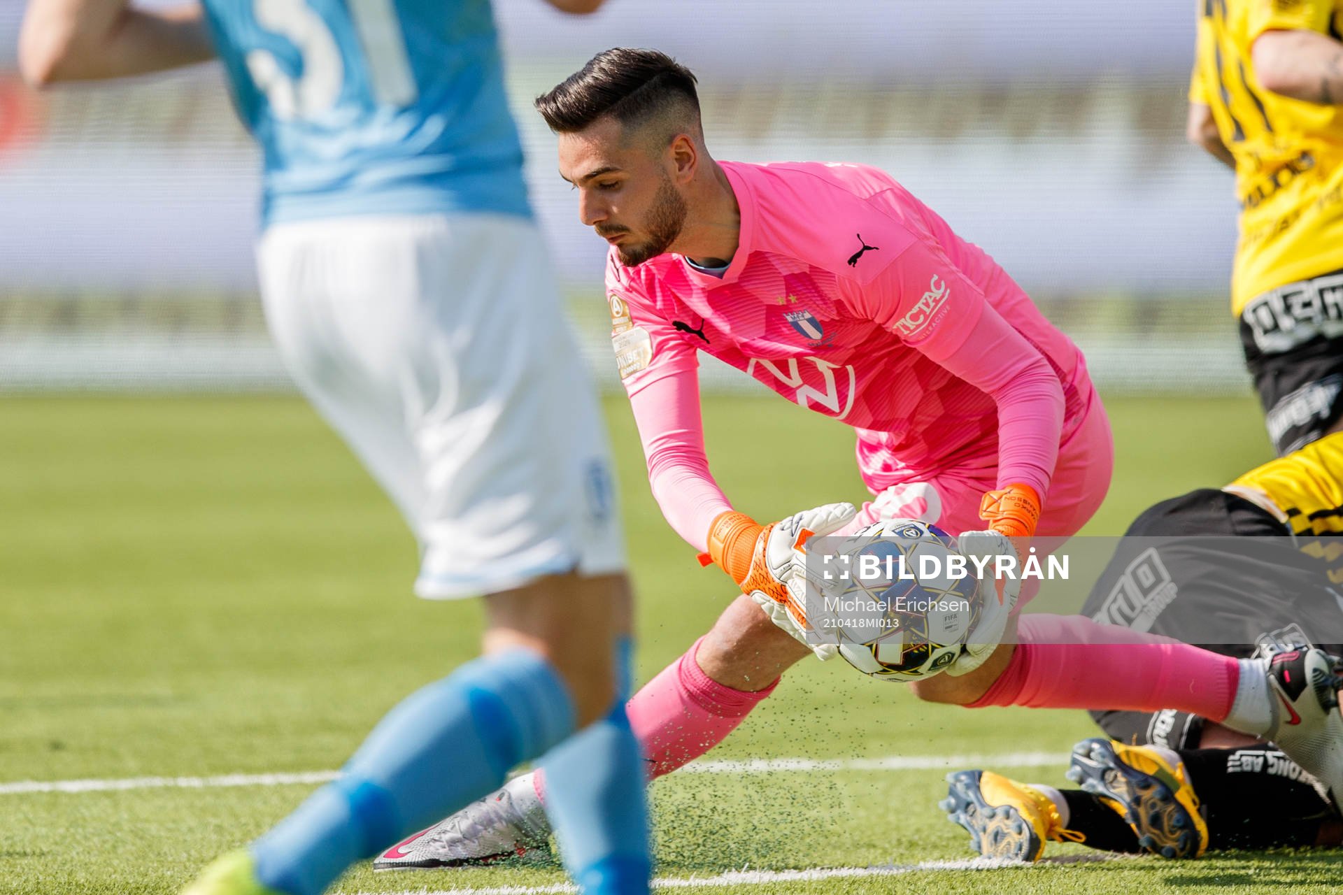 Malmö FFs målvakt Marko Johansson