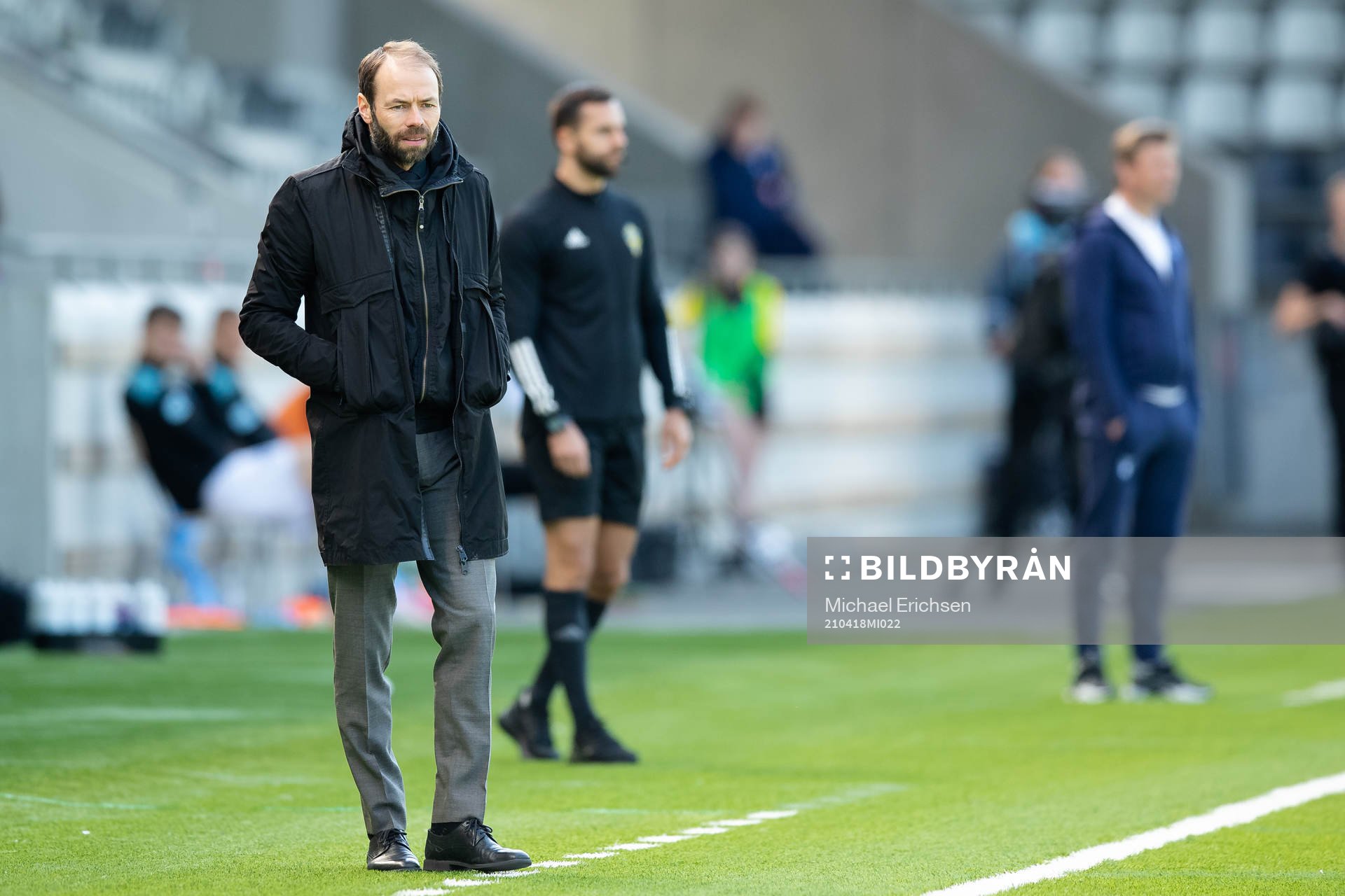 Häckens tränare Andreas Alm