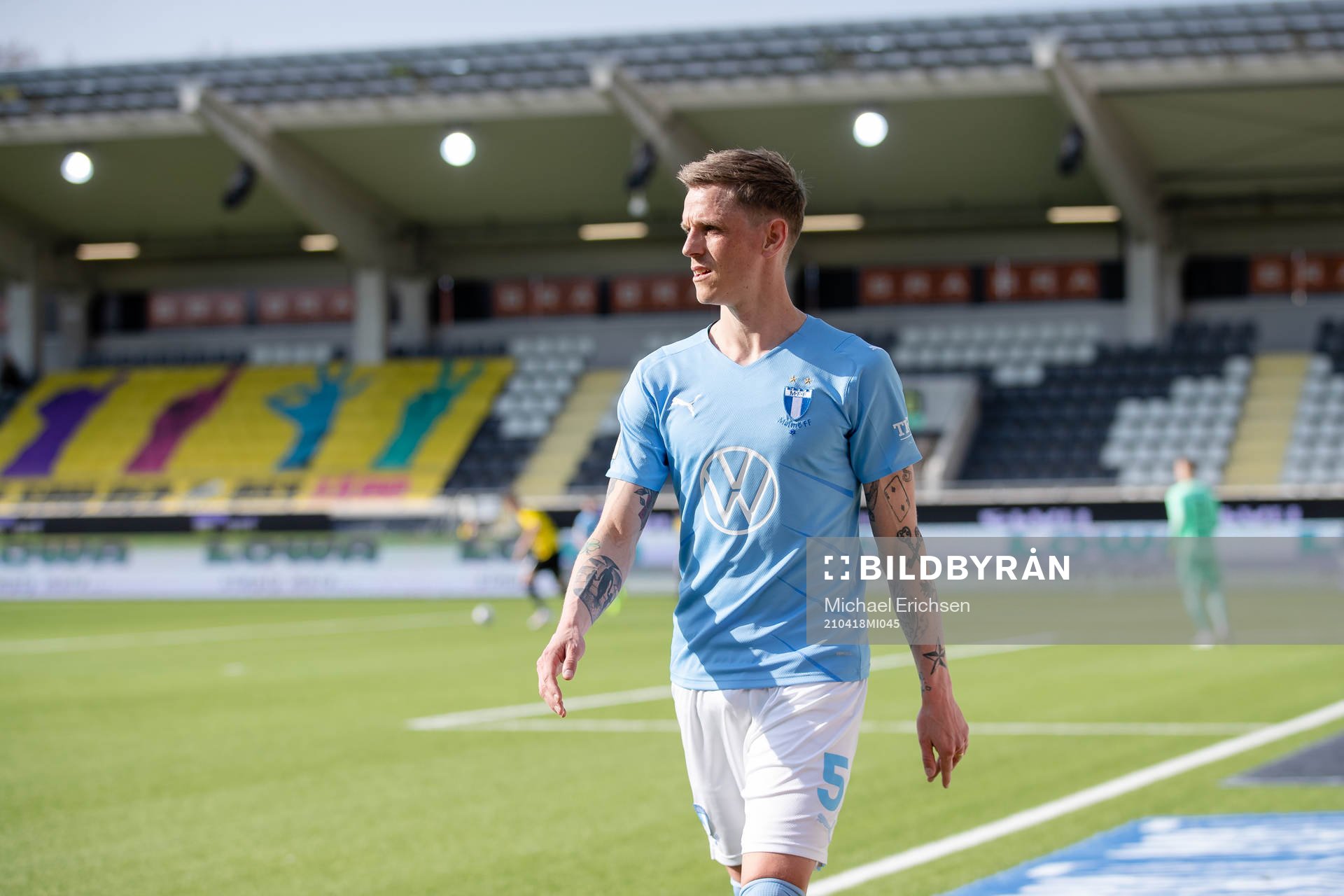 Malmö FFs Sören Rieks lämnar planen