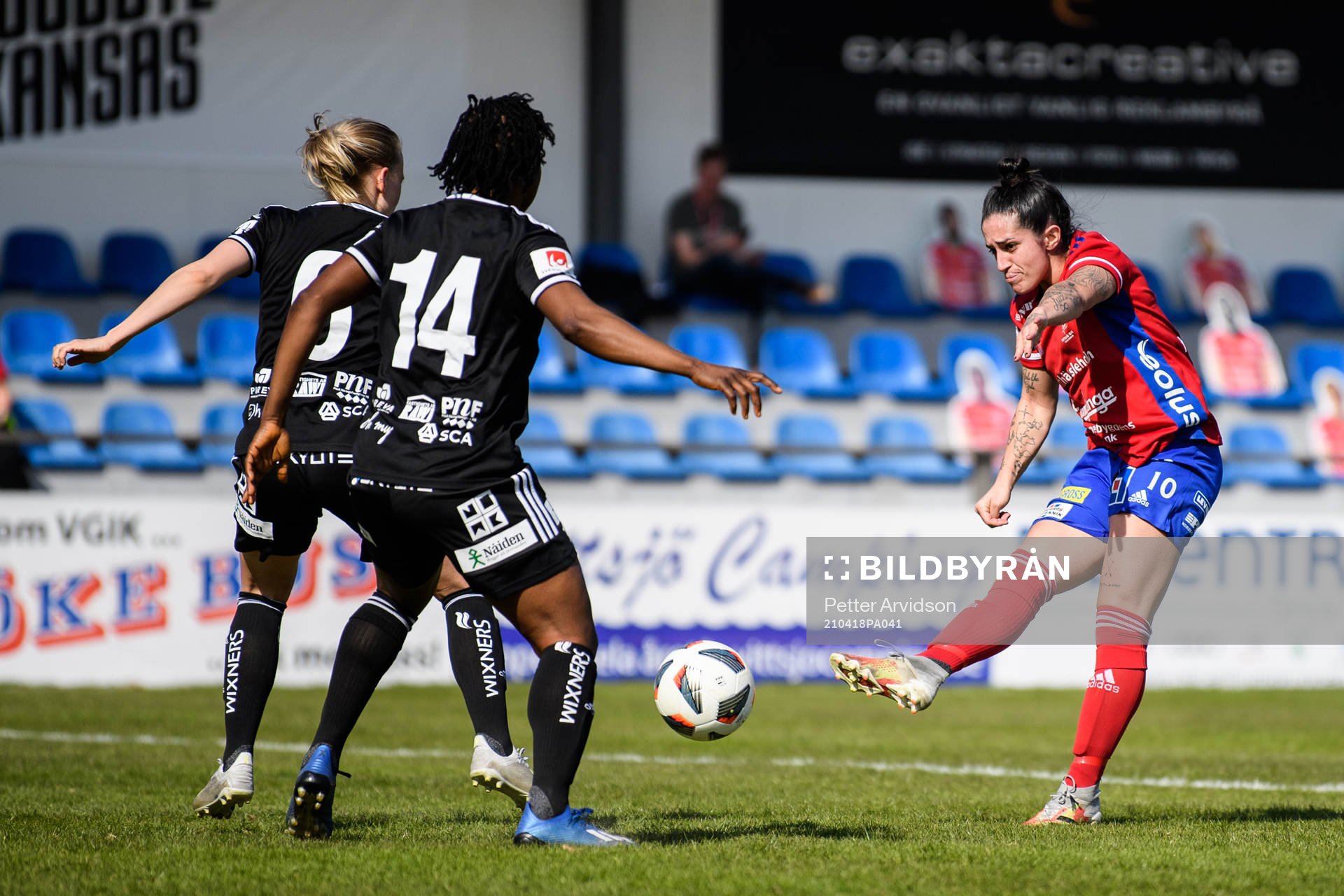 Vittsjös Fernanda Da Silva gör 2-1