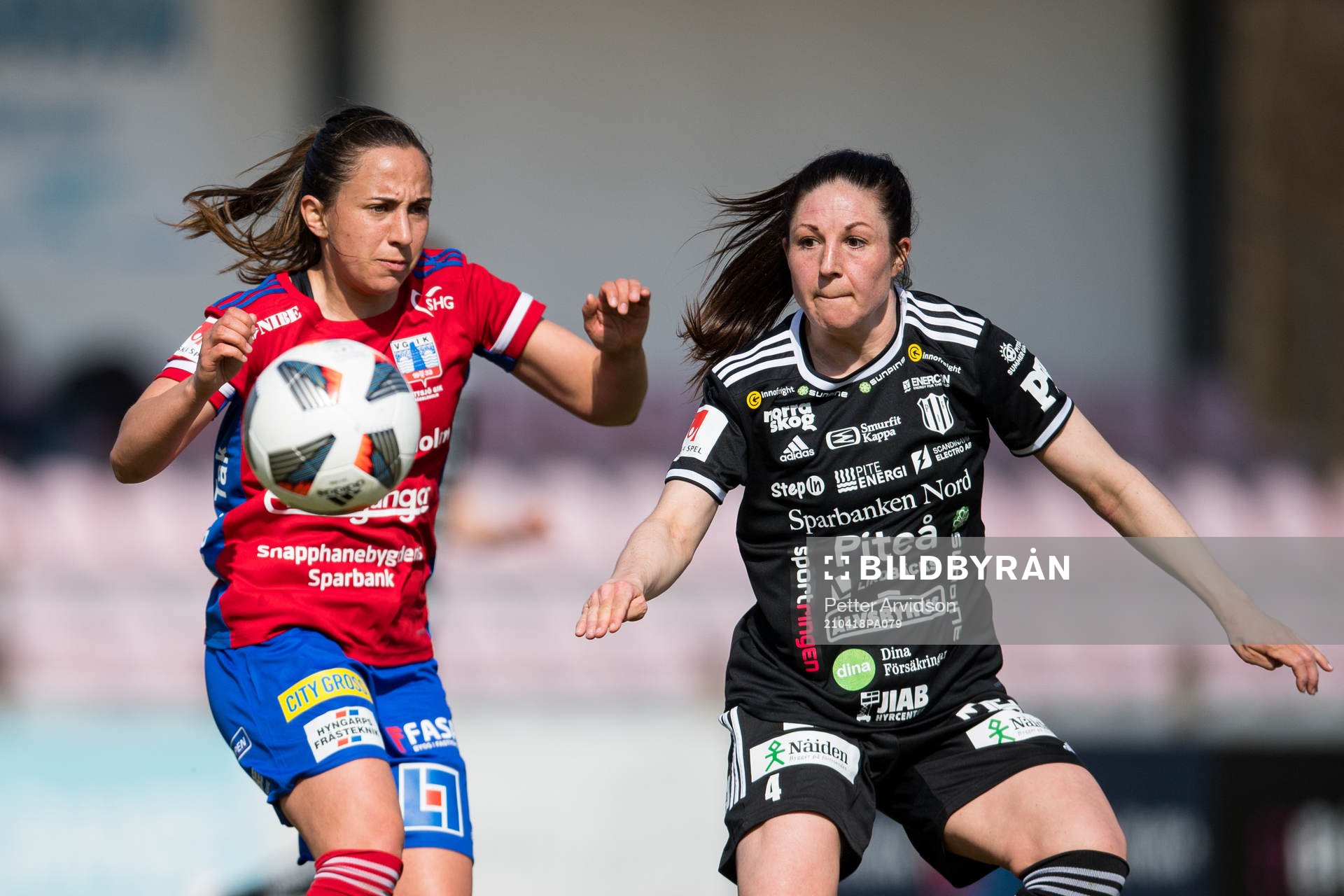 Vittsjös Briana Campos och Piteås Josefin Johansson