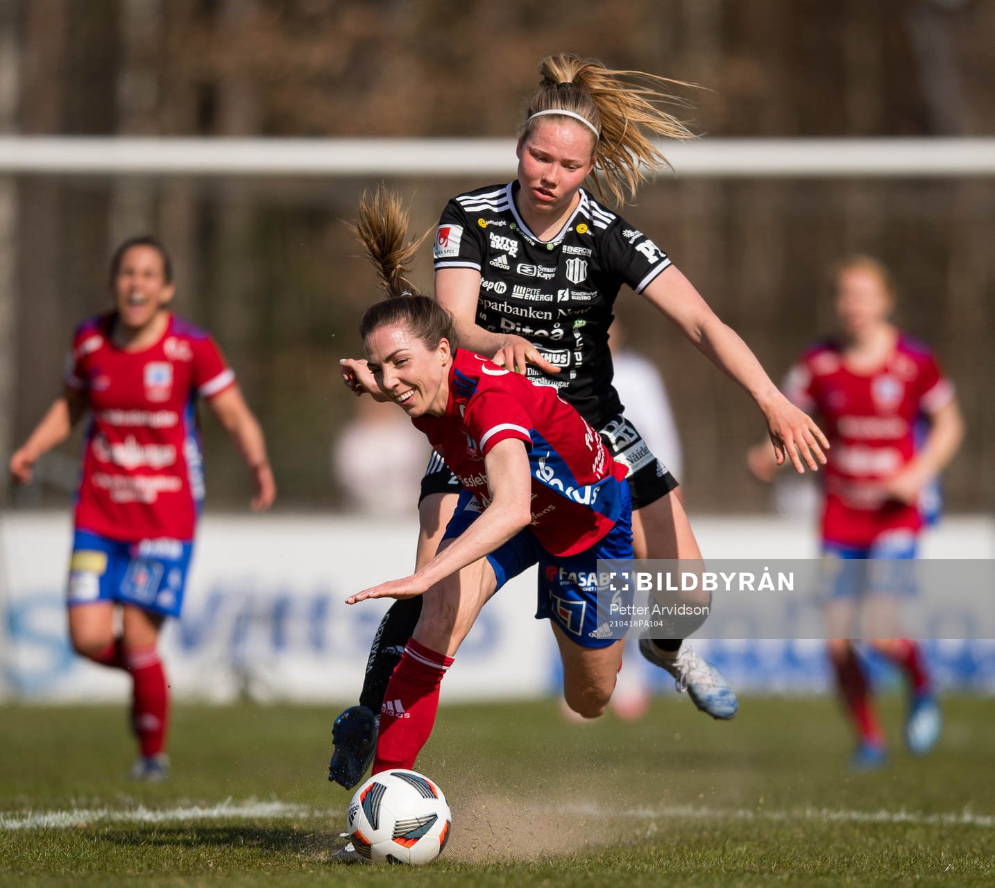 Vittsjös Clara Markstedt och Piteås Hlin Eiriksdottir