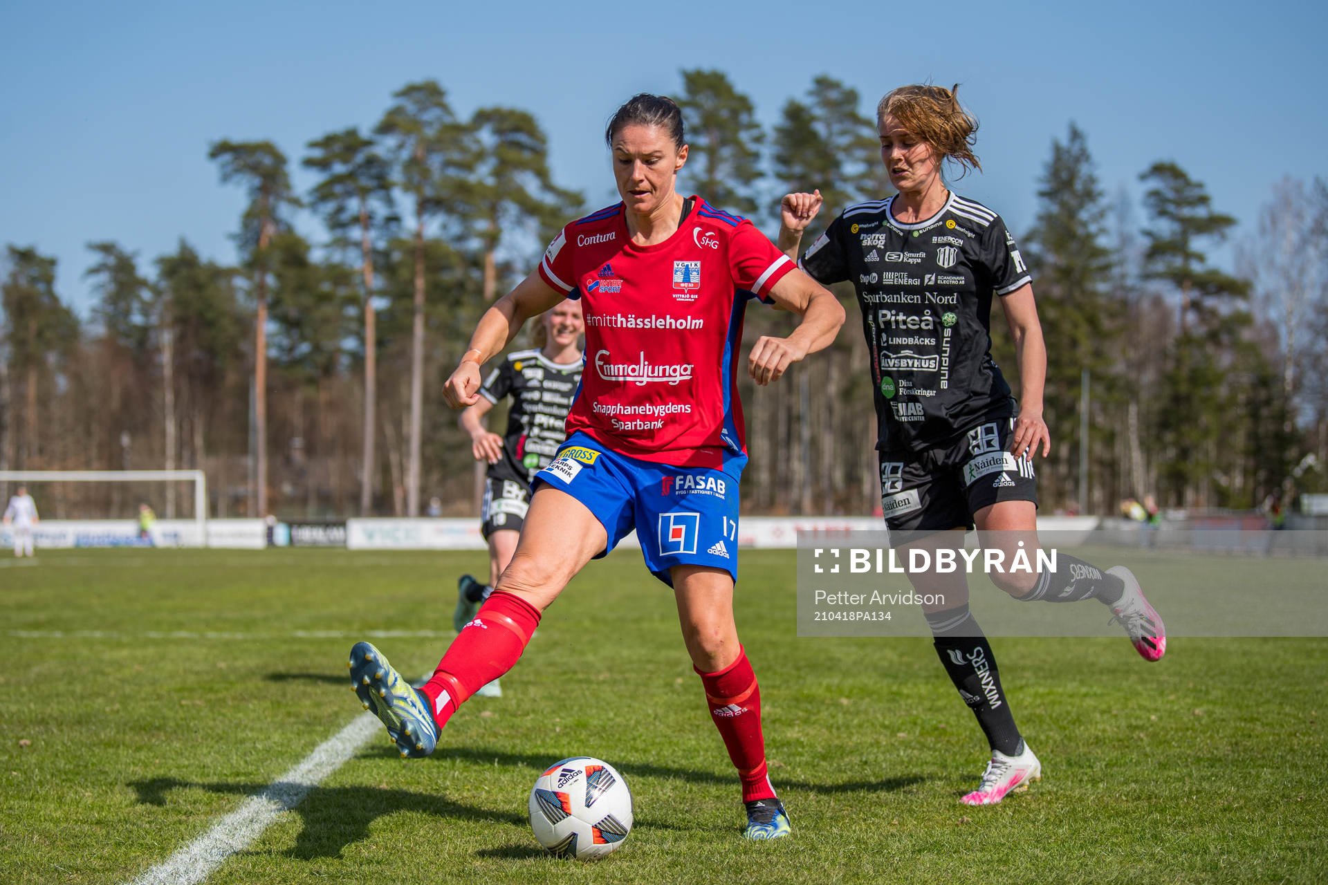 Vittsjös Emily Gielnik och Piteås Maja Green