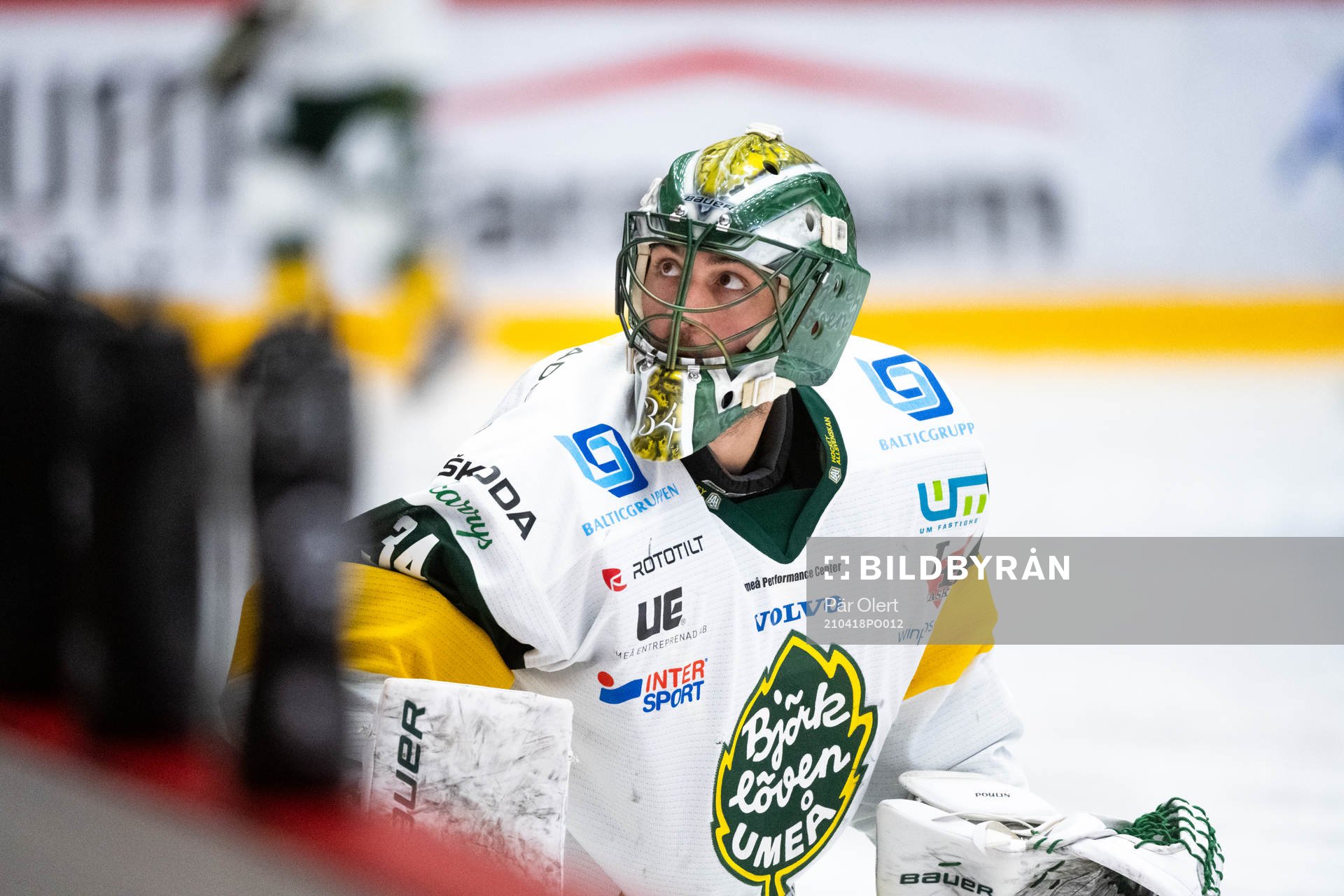 Björklövens målvakt Kevin Poulin