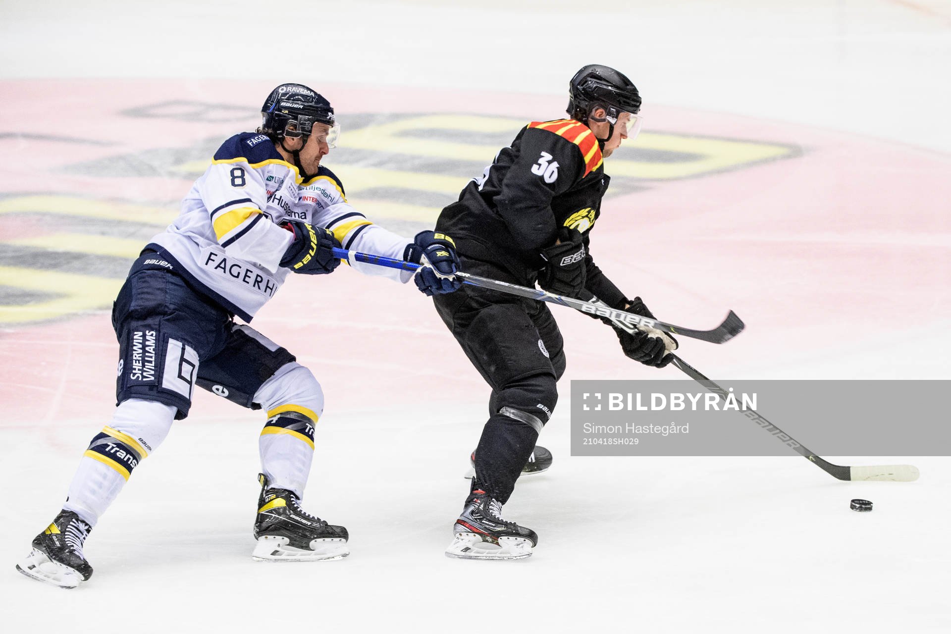 s Jordan Murray och Brynäs Linus Ölund
