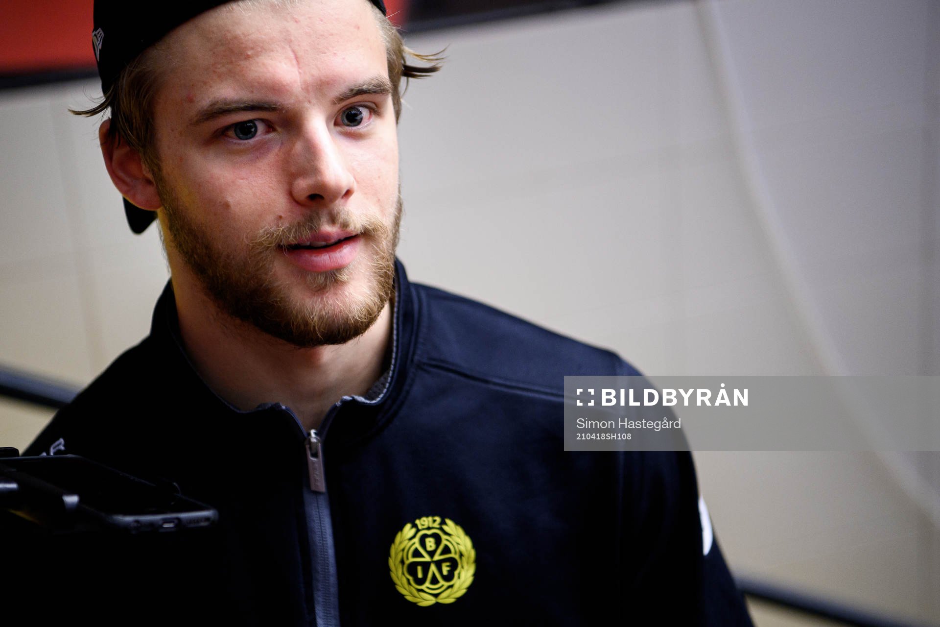 Brynäs målvakt Samuel Ersson