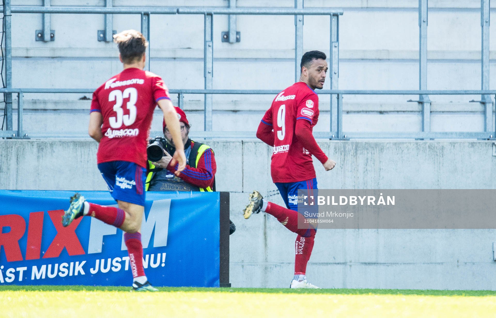 Östers Marc Rochester Sörensen jublar