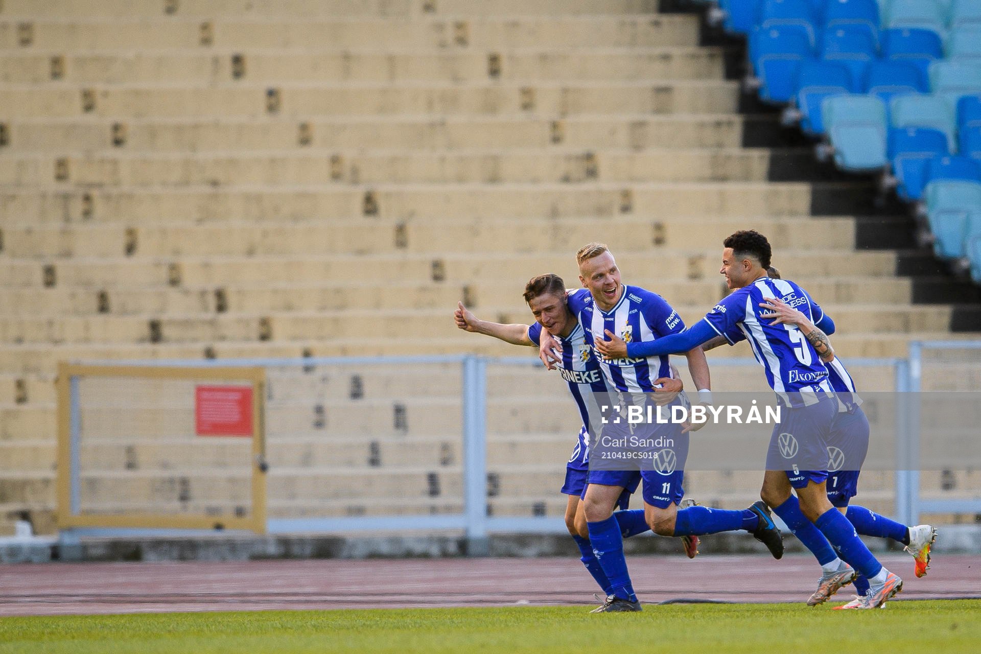 IFK Göteborgs Simon Thern, Kolbeinn Sigthorsson och