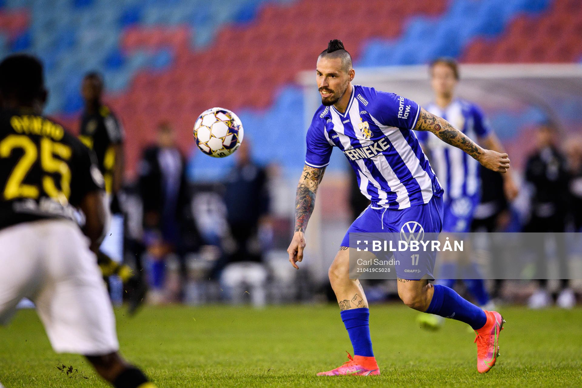 IFK Göteborgs Marek Hamsik under fotbollsmatchen i Allsvenskan mellan IFK Göteborg och AIK den 19 april 2021 i Göteborg. 