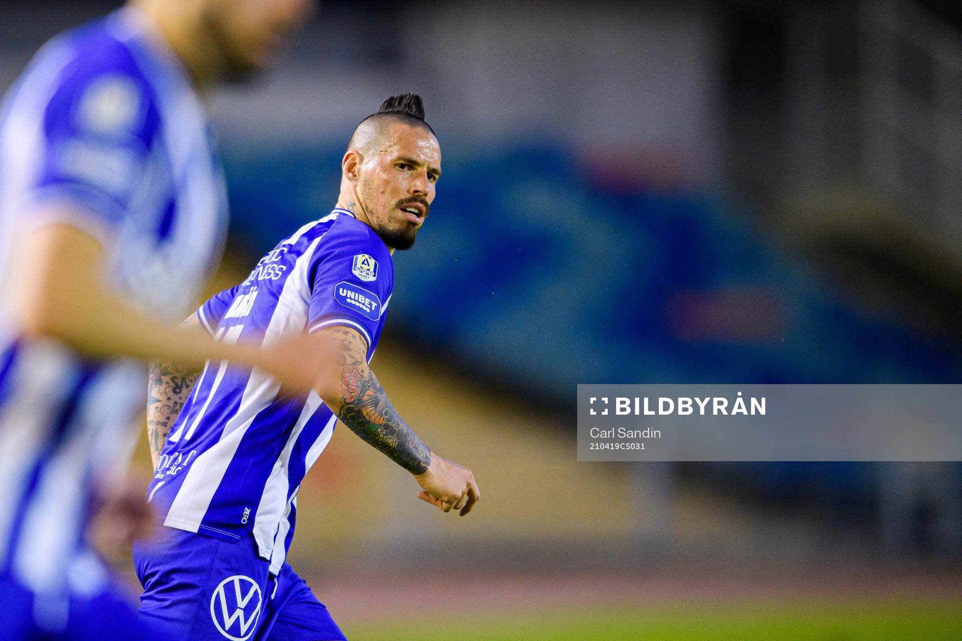 IFK Göteborgs Marek Hamsik under fotbollsmatchen i Allsvenskan mellan IFK Göteborg och AIK den 19 april 2021 i Göteborg. 