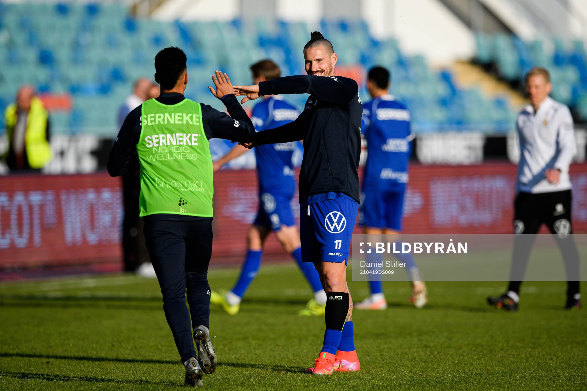 IFK Göteborgs Tobias Sana och Marek Hamsik