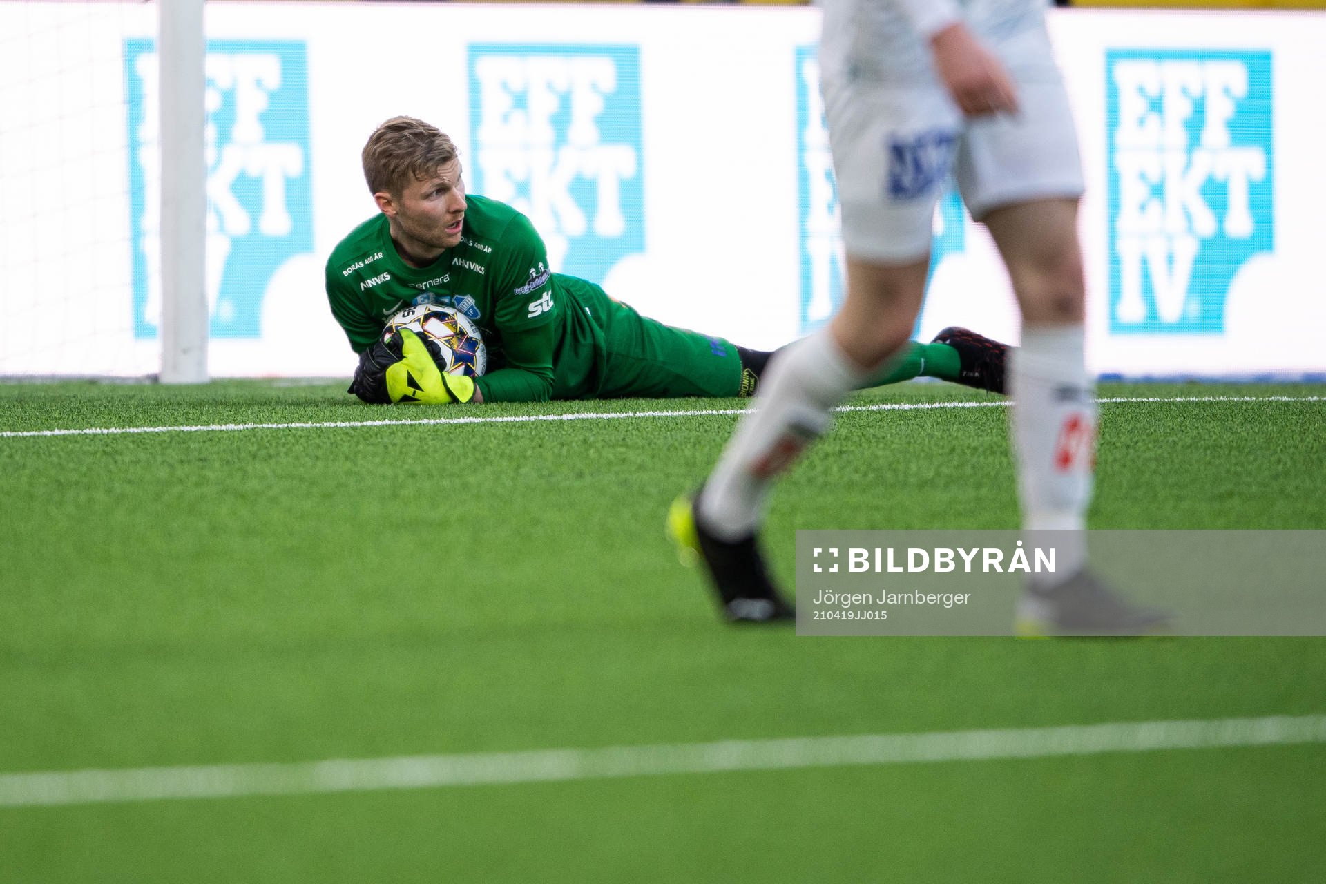 Norrbys målvakt Hampus Falk