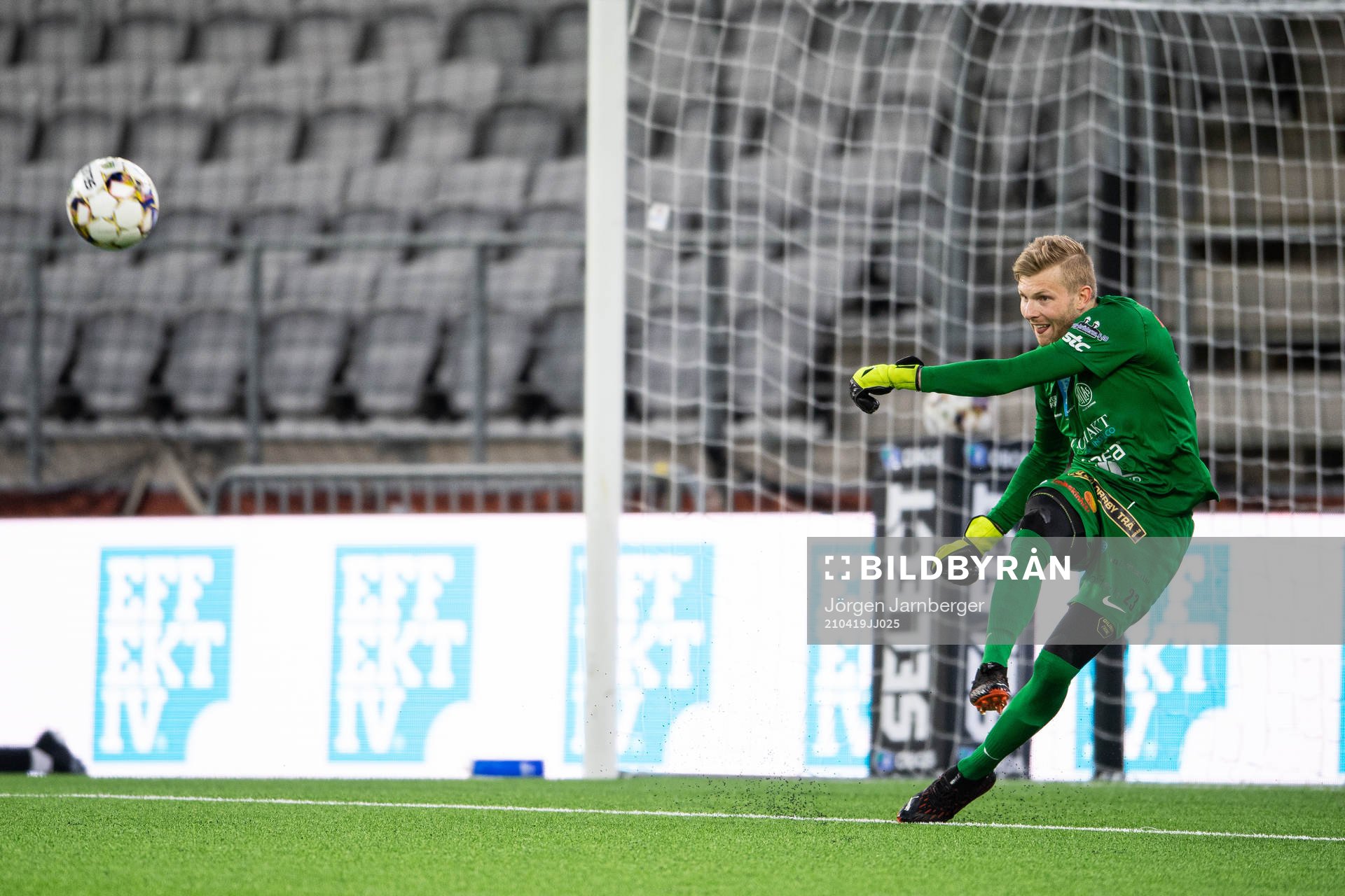 Norrbys målvakt Hampus Falk
