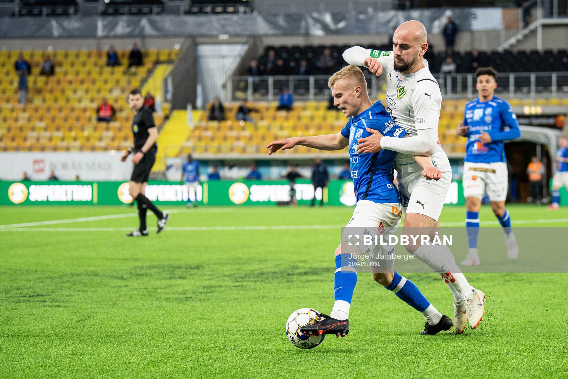Norrbys Viktor Bergh och Jönköpings Perparim Beqaj