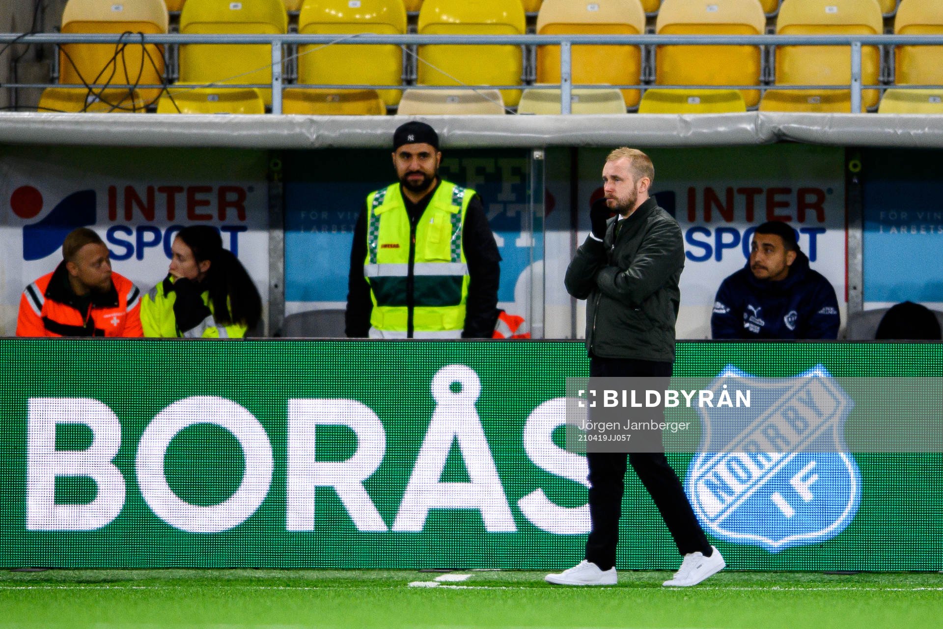 Jönköpings  tränare Patric Jildefalk