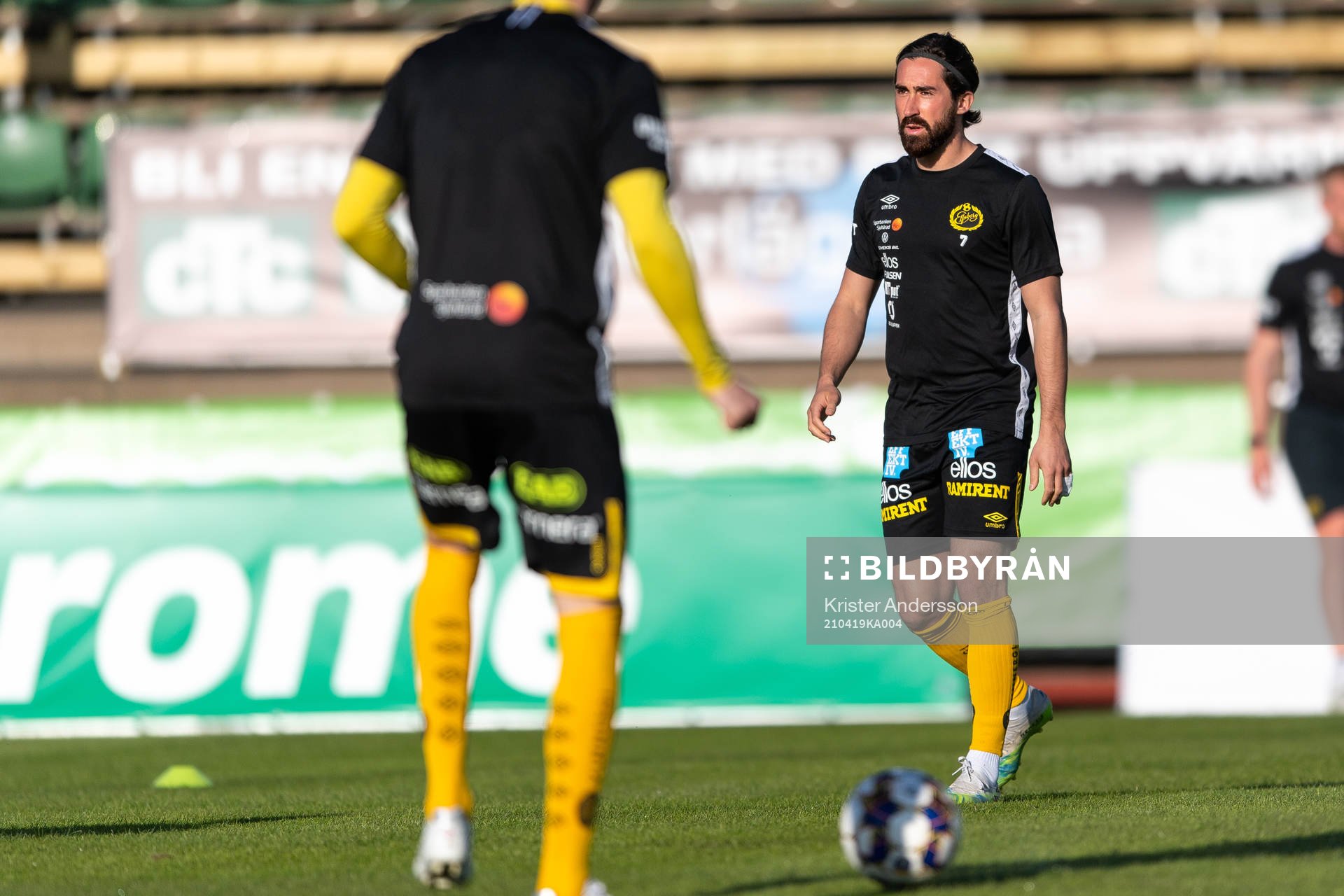 Elfsborgs Frederik Holst före fotbollsmatchen i