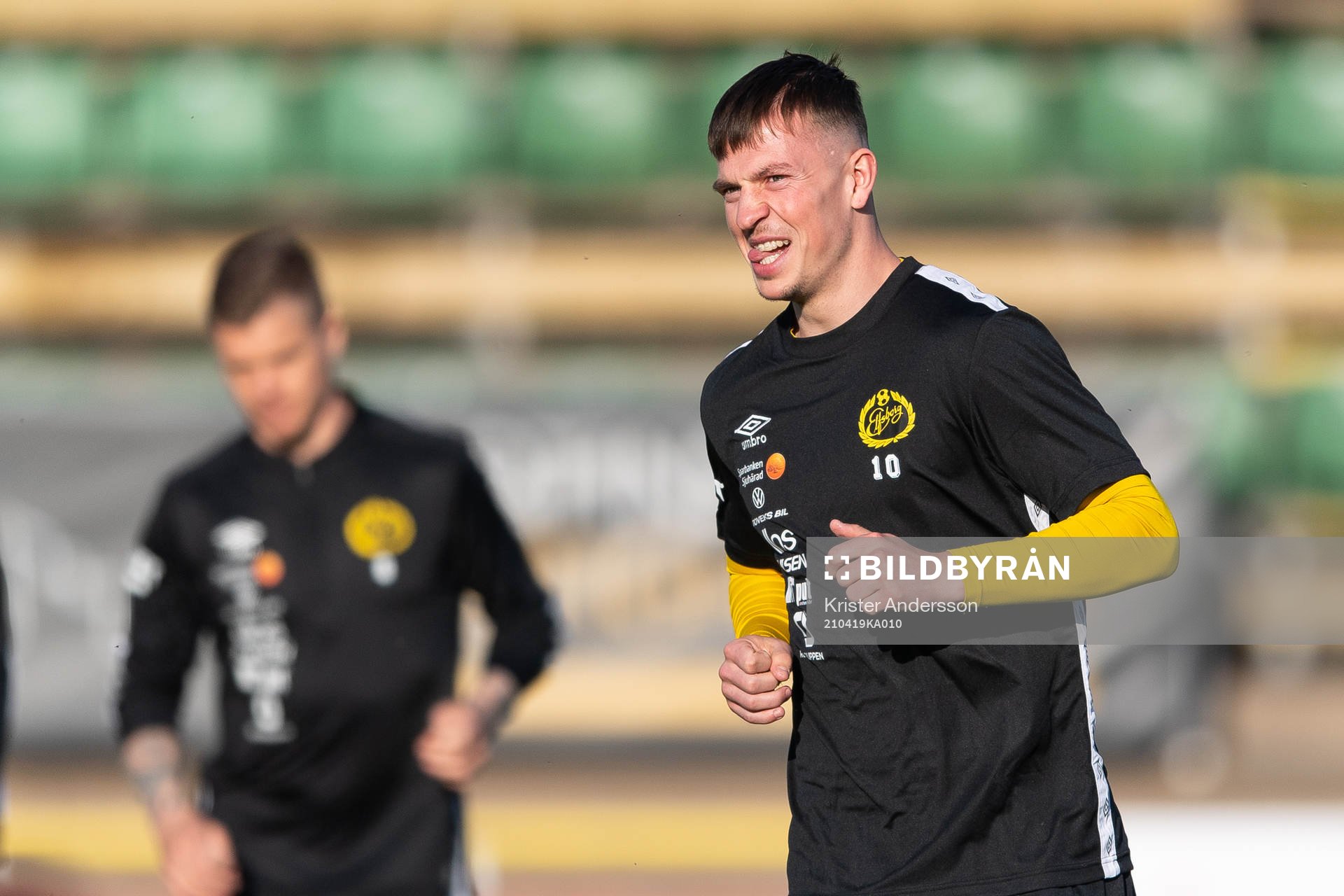 Elfsborgs Simon Olsson före fotbollsmatchen i Allsvenskan