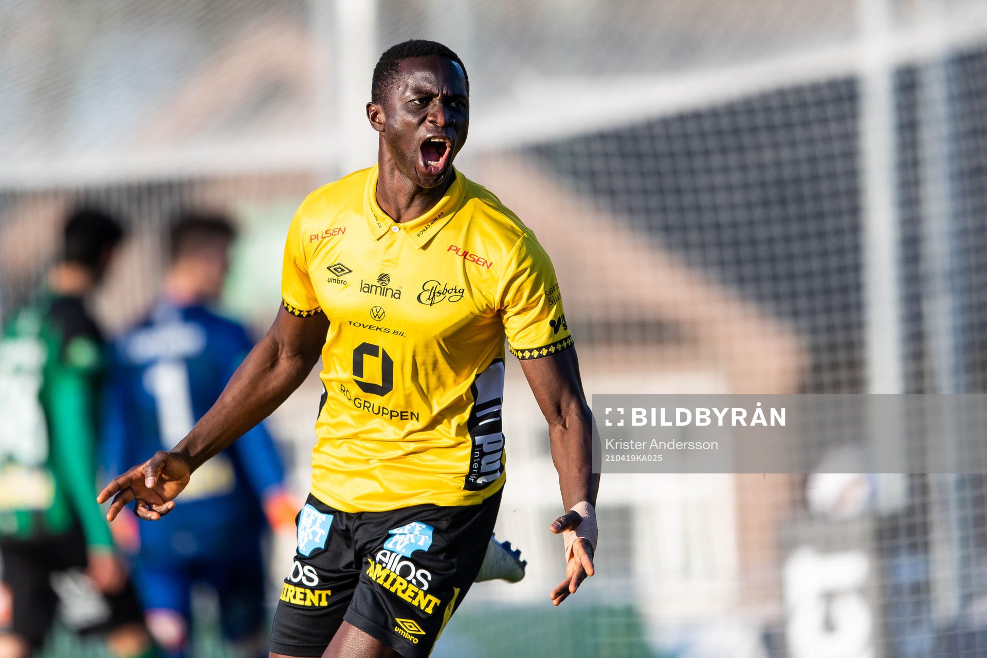 Elfsborgs Maudo Lamine Jarjué jublar