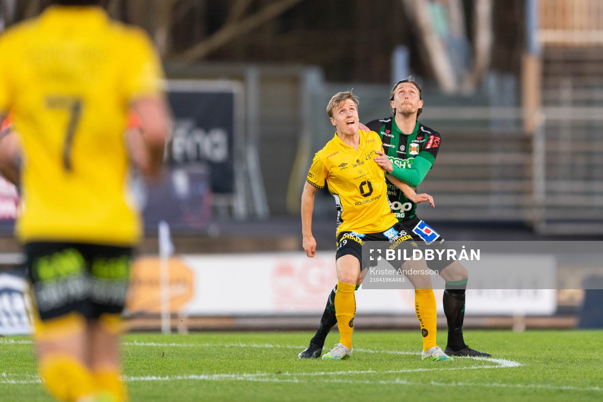 Elfsborgs Jeppe Møldrup Okkels och Varbergs Joakim Lindner