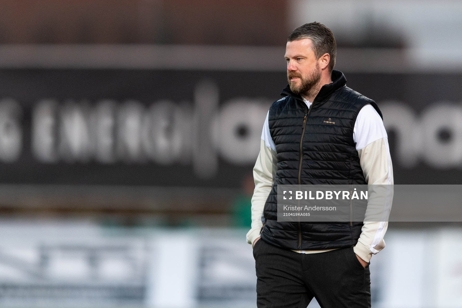 Elfsborgs manager Jimmy Thelin